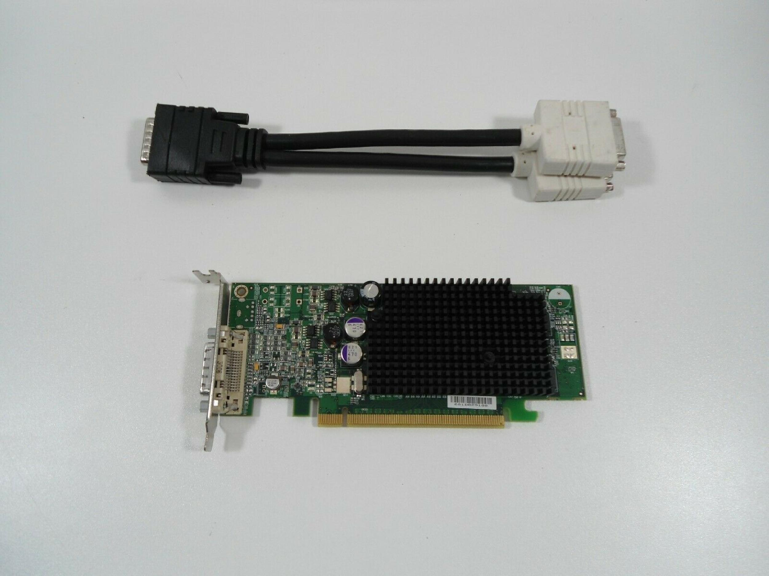 ATI 109-A62931-01 128MB PCI-E PCI EXPRESS VIDEO CARD WITH DVI PORT DMS-59 OUTPUT RADEON X600