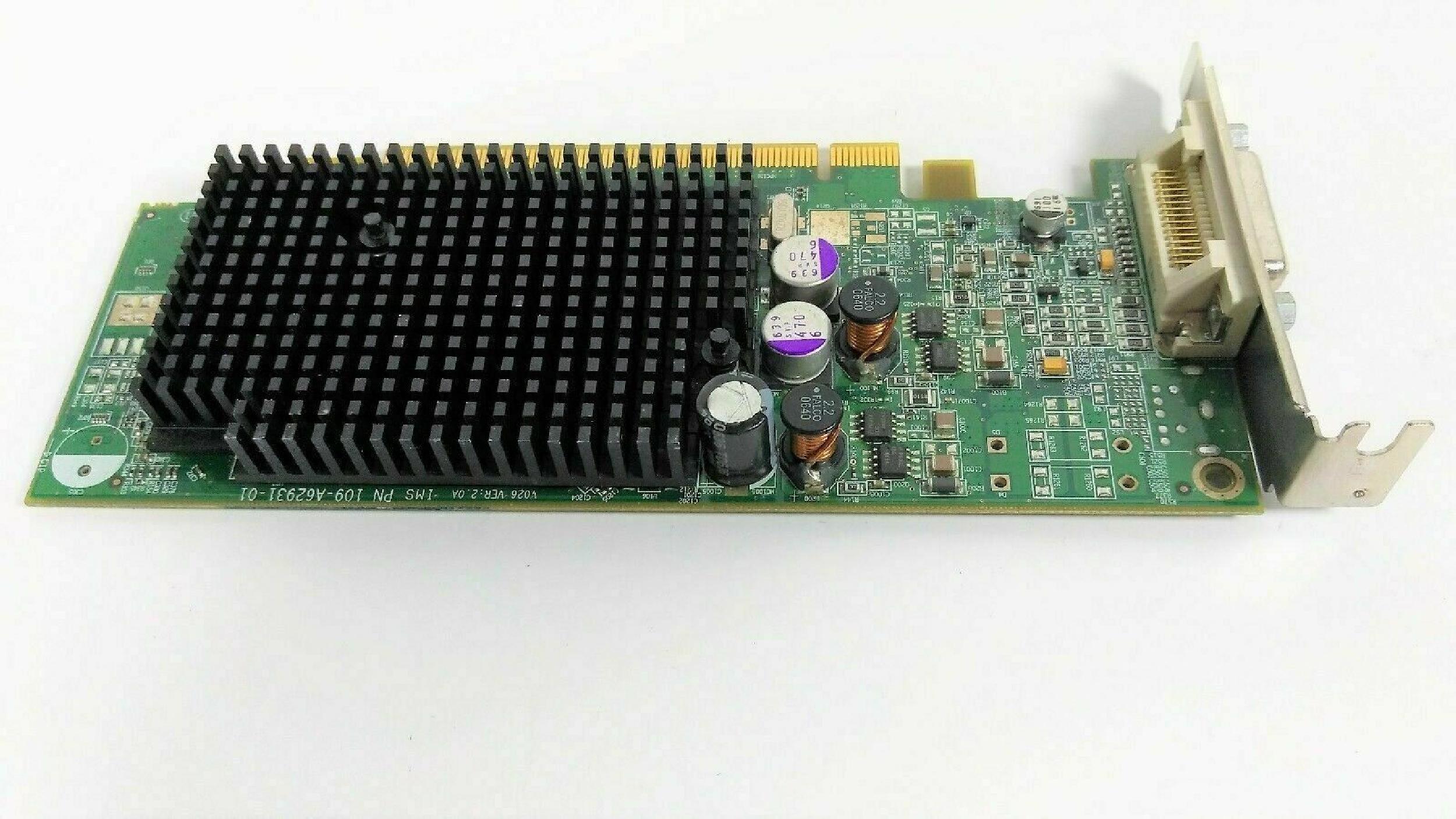 ATI 109-A62931-01 128MB PCI-E PCI EXPRESS VIDEO CARD WITH DVI PORT DMS-59 OUTPUT RADEON X600