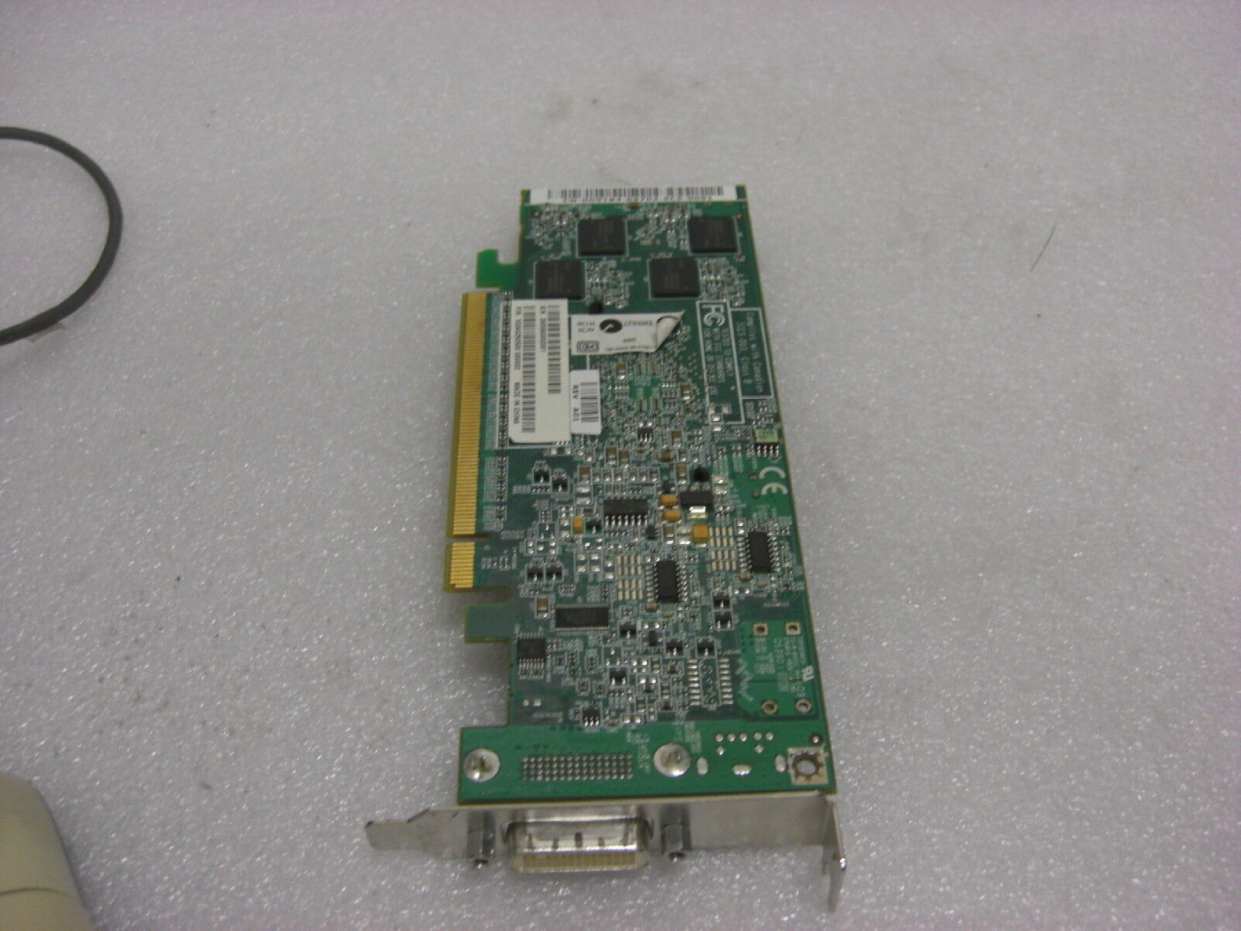 ATI 102A6290500 128MB PCI-E PCI EXPRESS VIDEO CARD WITH DVI PORT DMS-59 OUTPUT