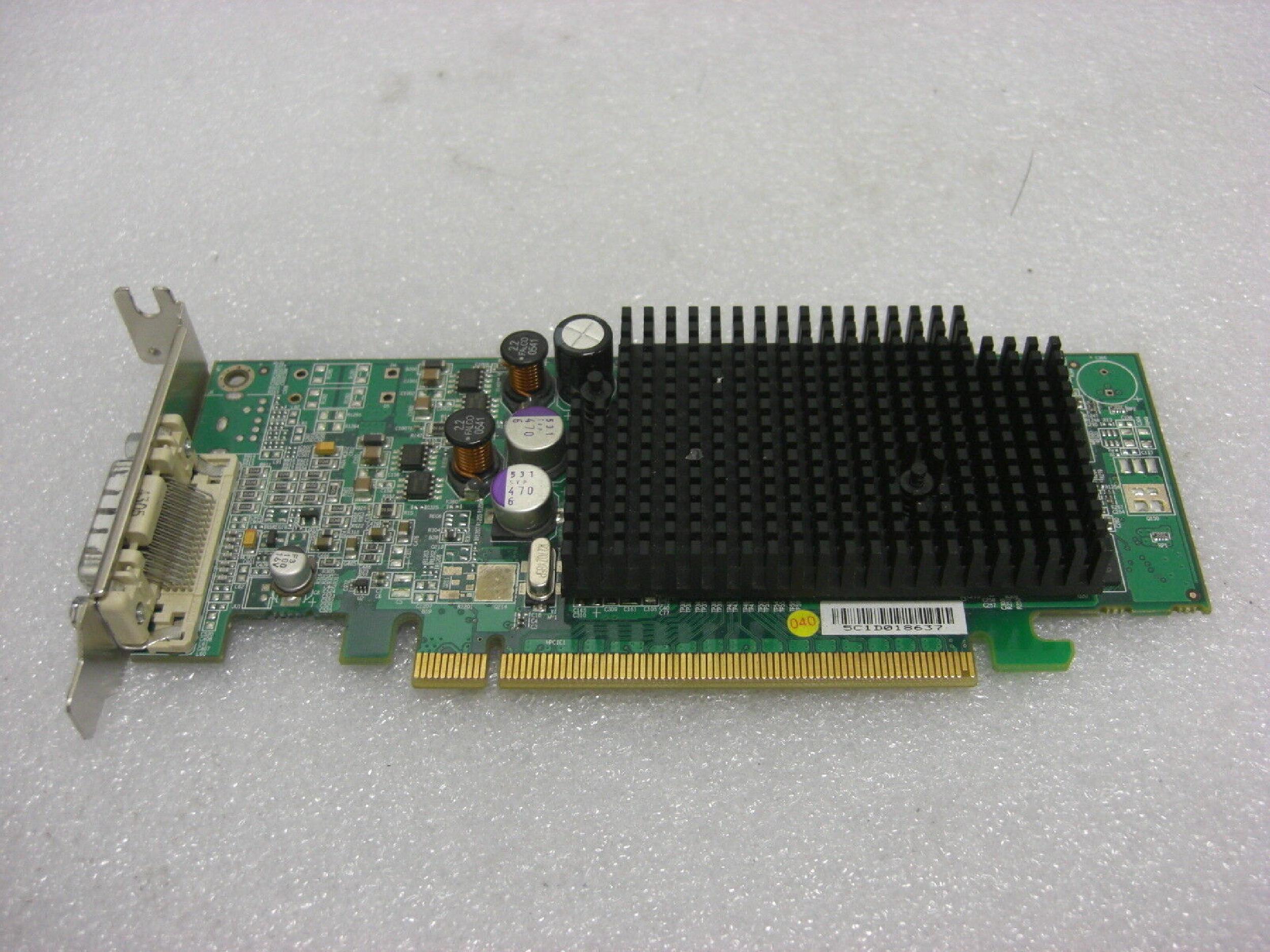 ATI 102A6290500 128MB PCI-E PCI EXPRESS VIDEO CARD WITH DVI PORT DMS-59 OUTPUT