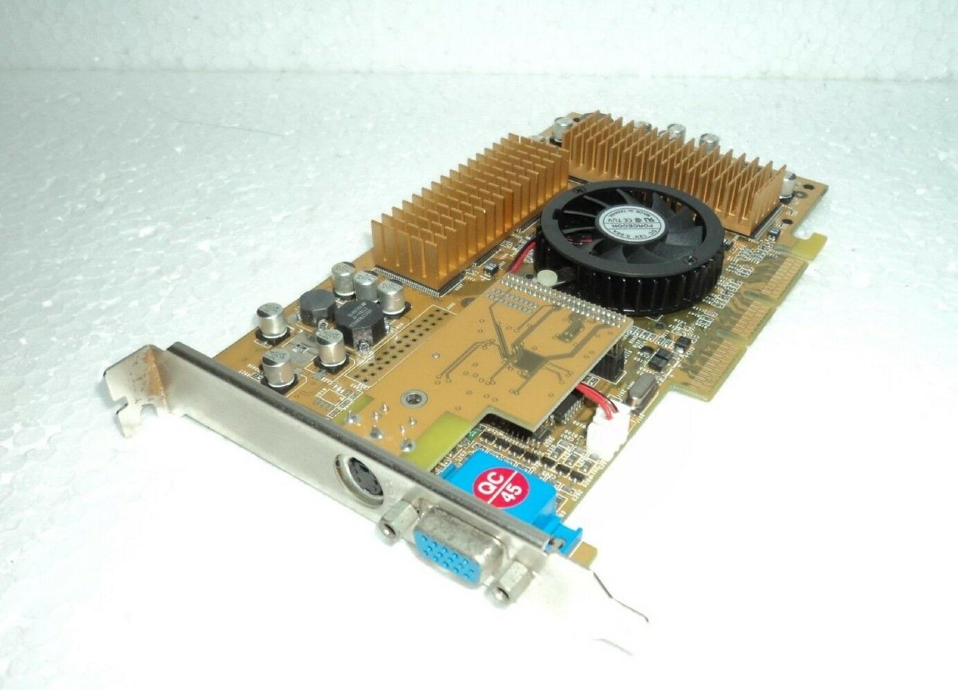 NVIDIA 180-50032-0000-A 64MB AGP VIDEO CARD QUADRO2 PRO WITH VGA AND DVI PORTS