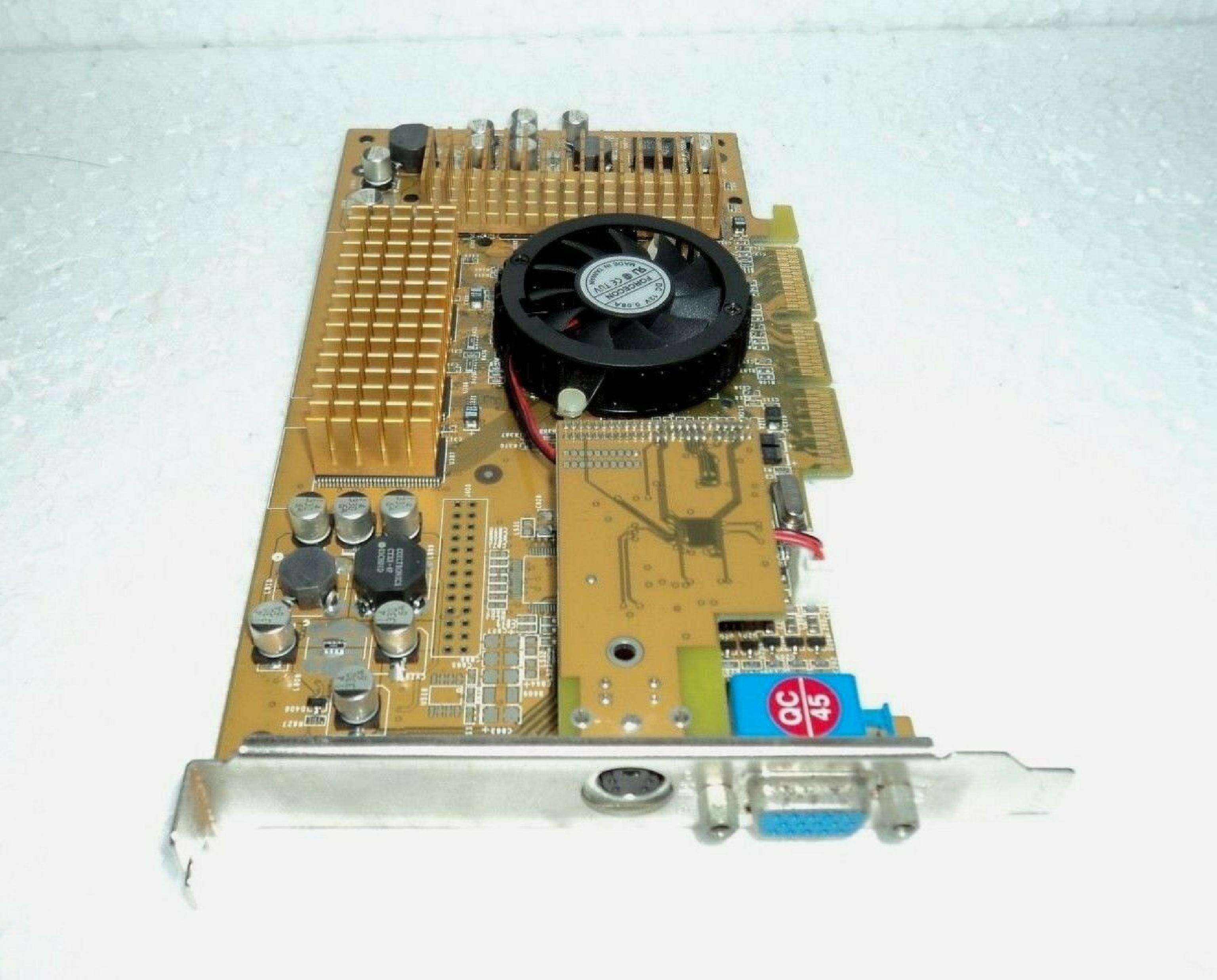 NVIDIA 180-50032-0000-A 64MB AGP VIDEO CARD QUADRO2 PRO WITH VGA AND DVI PORTS