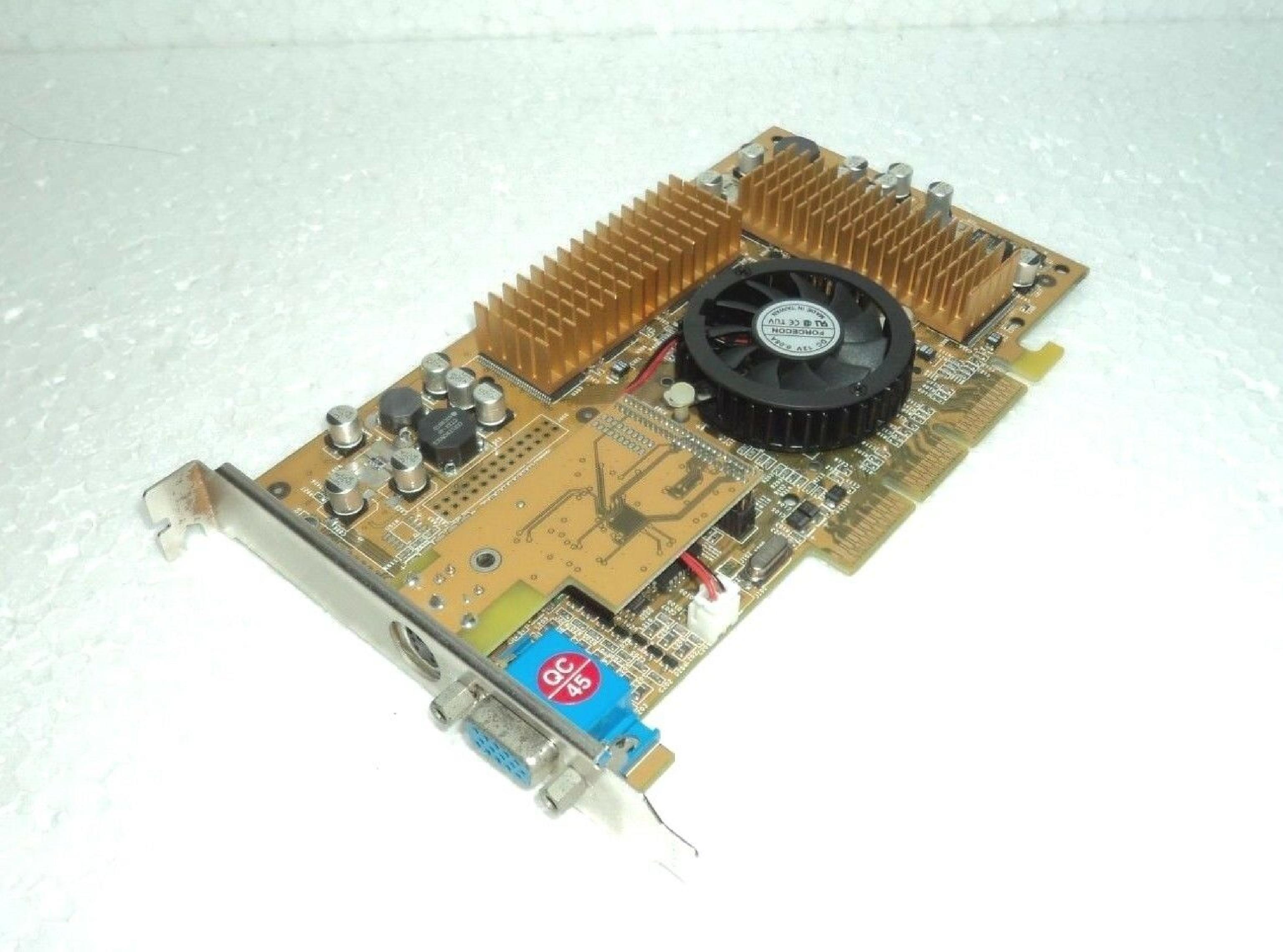 NVIDIA 180-50032-0000-A 64MB AGP VIDEO CARD QUADRO2 PRO WITH VGA AND DVI PORTS