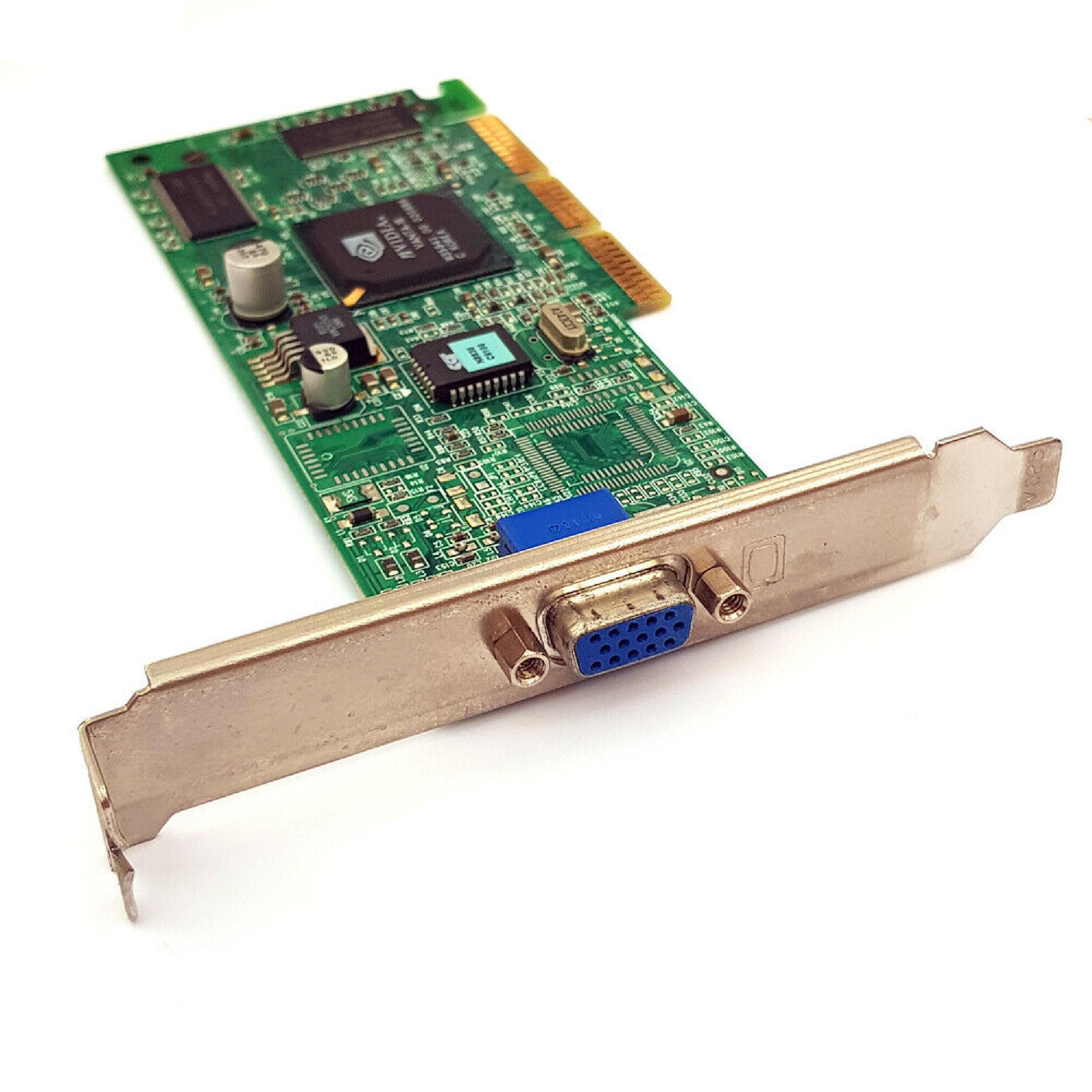 NVIDIA E-G012-01-1814 16MB AGP VIDEO CARD TNT2 VANTA COMPAQ WITH VGA PORT