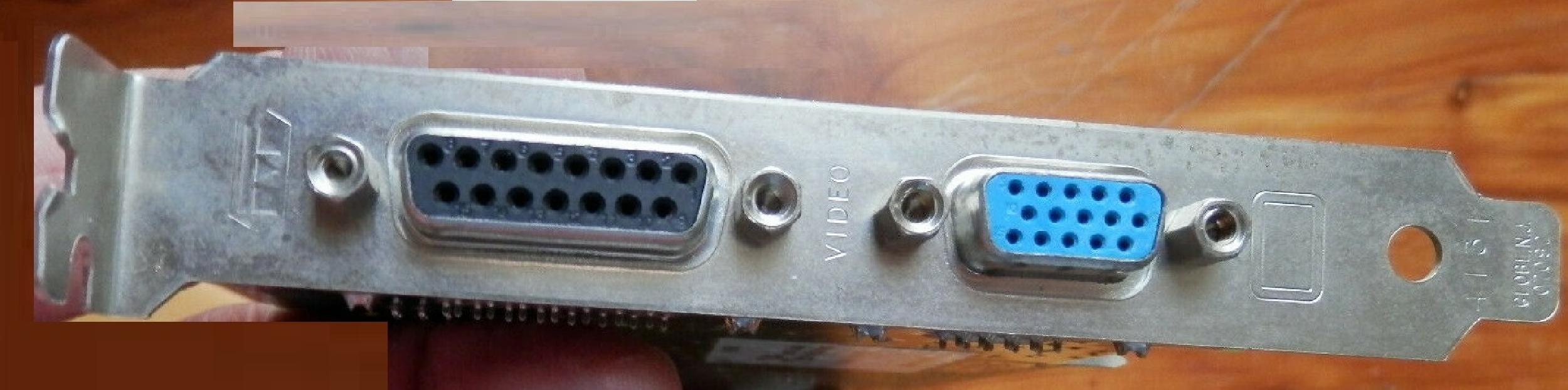 MATROX MIL2P/4N 4MB PCI VIDEO CARD MILLENIUM WITH VGA AND PORTS MGA-2164WP-C