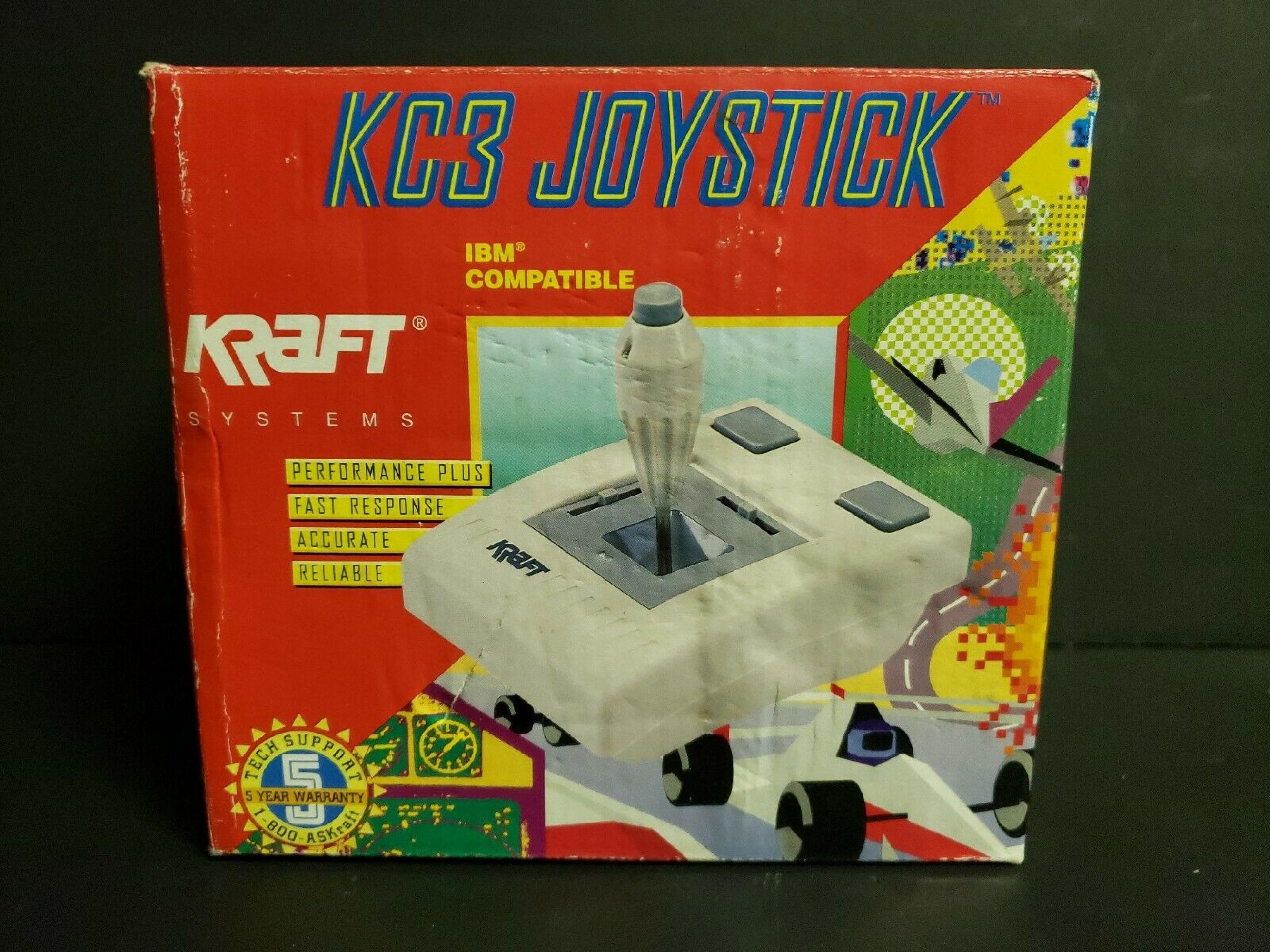 KRAFT SYSTEMS KC3 APPLE AND IBM COMPATIBLE JOYSTICK