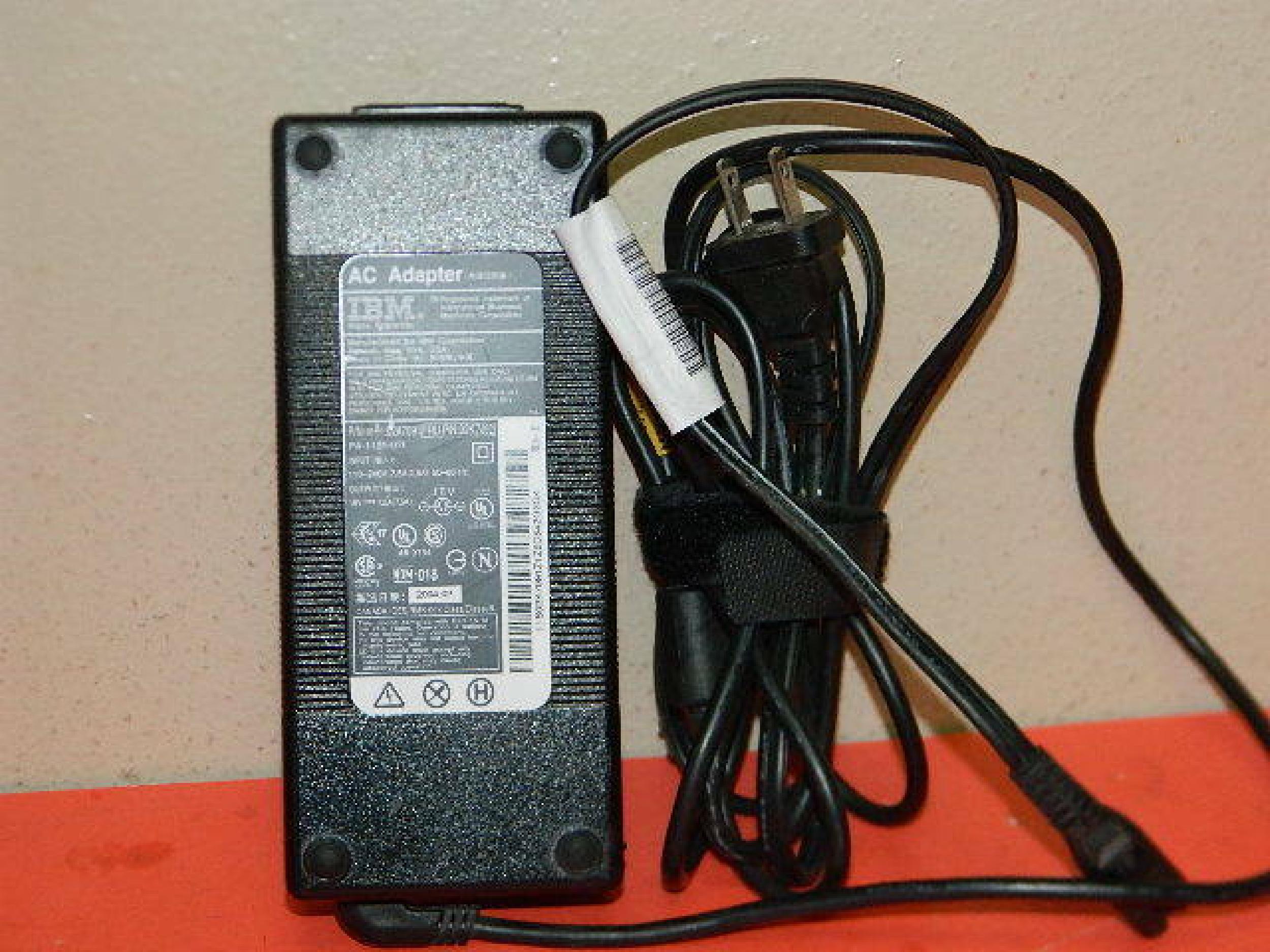 IBM PA-1121-07I 16V DC 7.5A AC ADAPTER FOR LENOVO WITH 4 PIN CONNECTOR