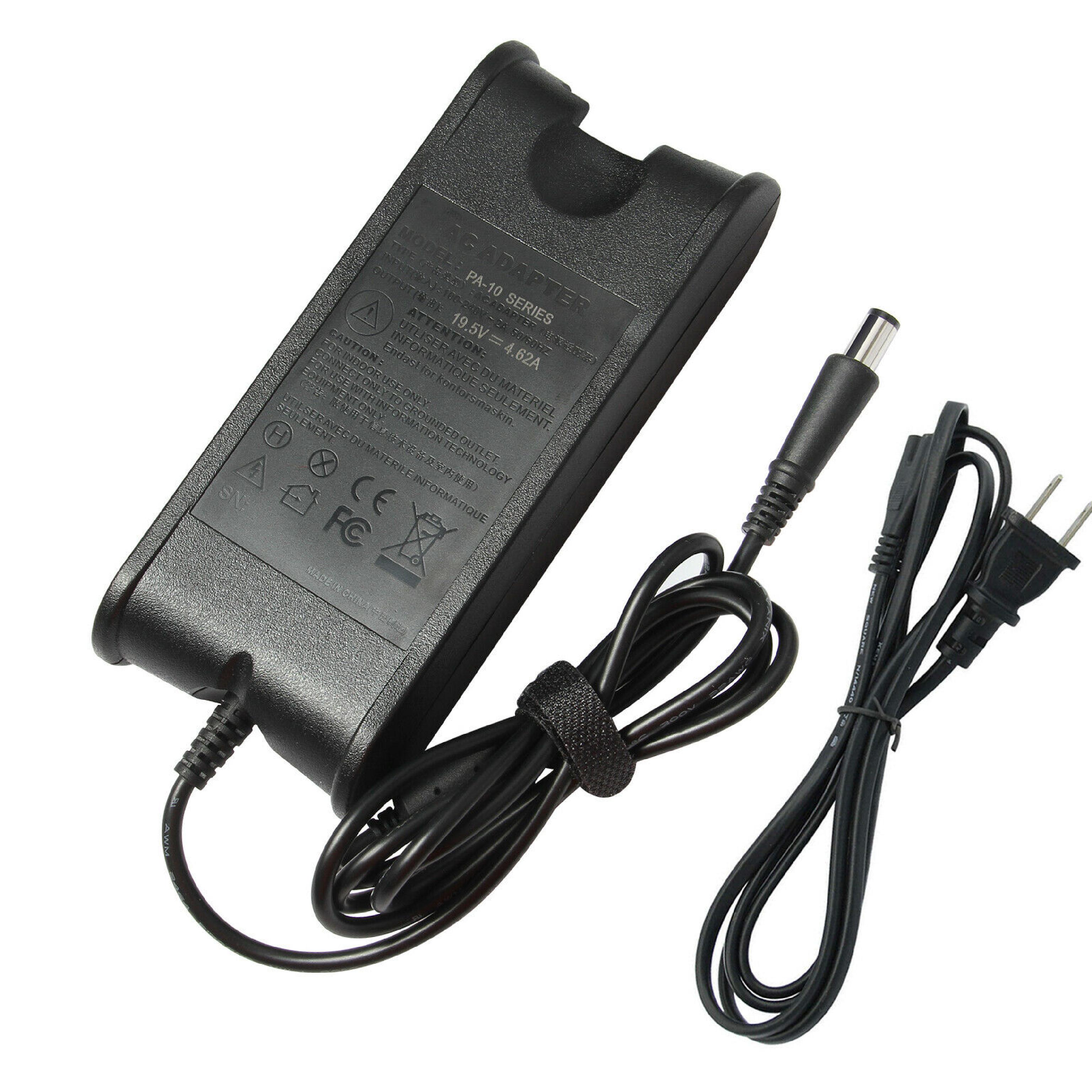 DELL 9T215 NO WALL PLUG INCLUDED 19.5V DC 4.62A AC ADAPTER WITH BARREL CONNECTOR