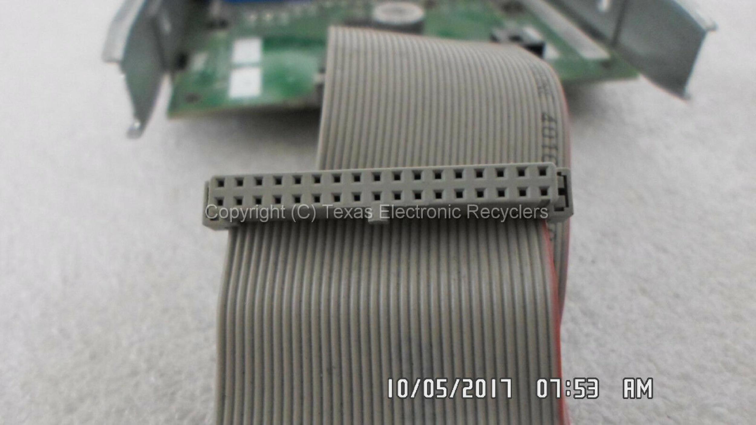 DELL 0033DG I/O BOARD FOR POWEREDGE 1550 HAS POWER BUTTON PS/2, VGA PORT AND LED STATUS LIGHTS