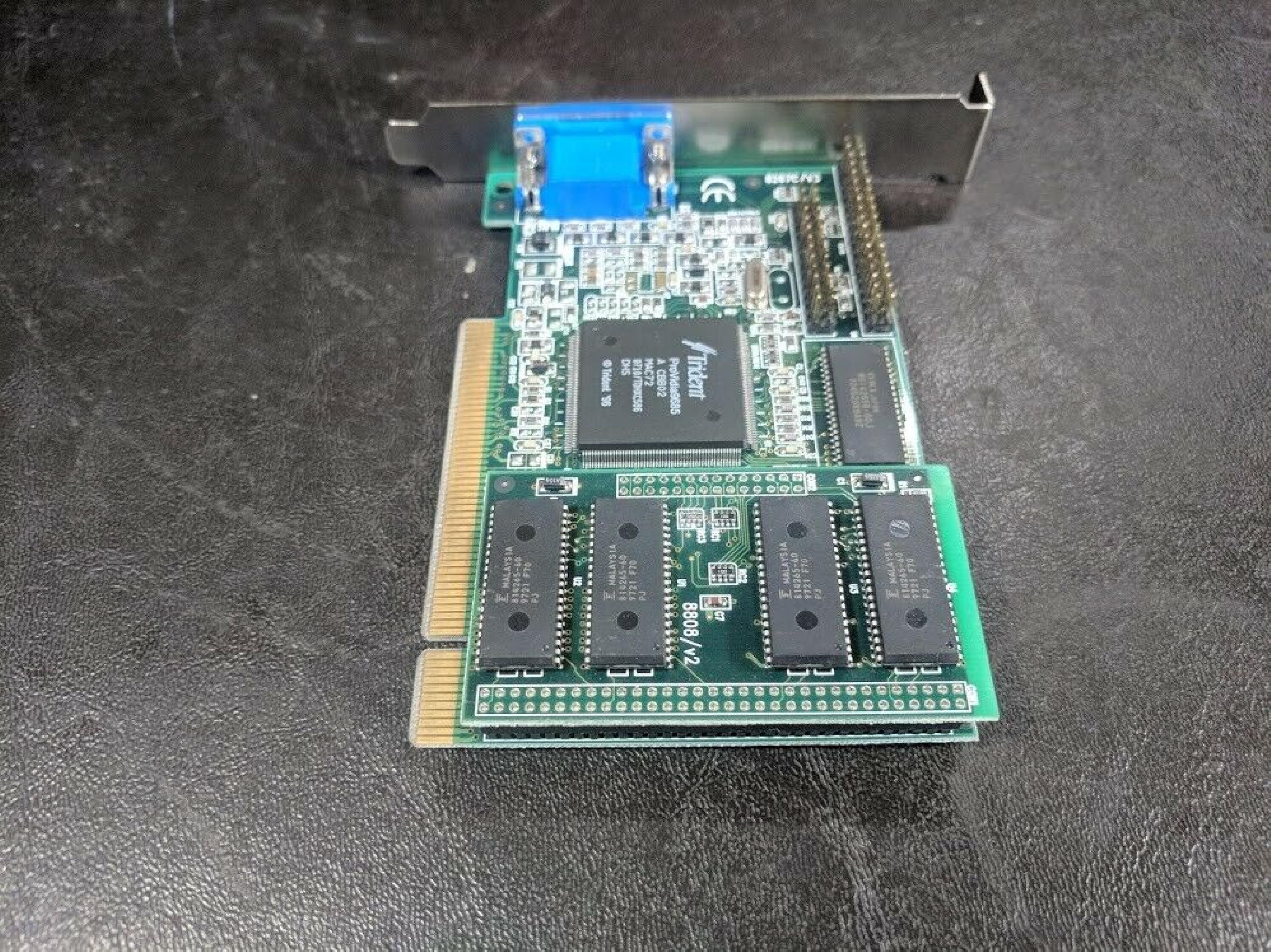 TRIDENT MICROSYSTEMS 8267C/V3 PCI VIDEO CARD PROVIDIA9685 CBB02 M9951 TDHXJ524