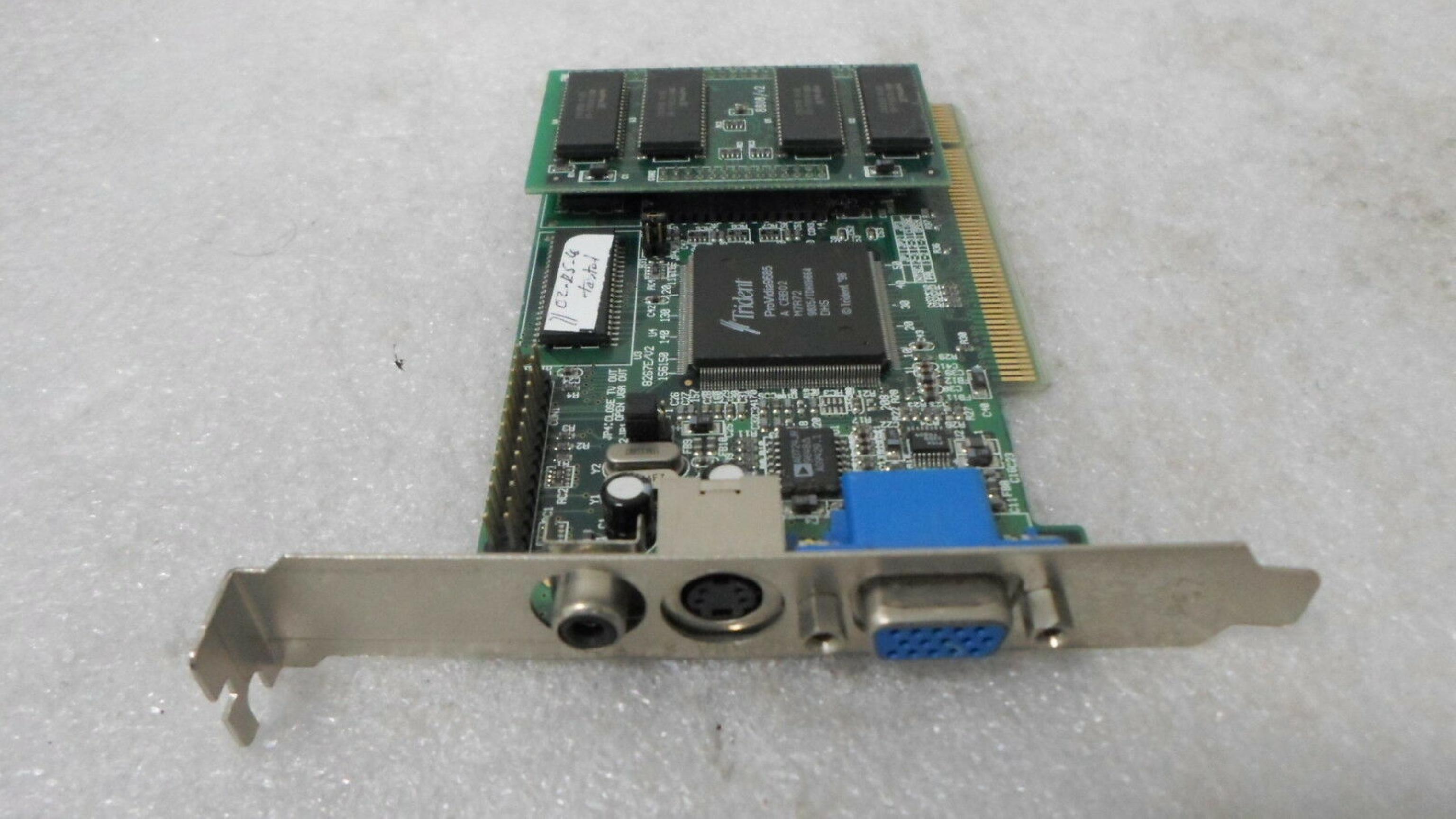 JATON 8808/V2 4MB PCI VIDEO CARD WITH VGA S-VIDEO AND RCA OUTPUTS PROVIDIA9685