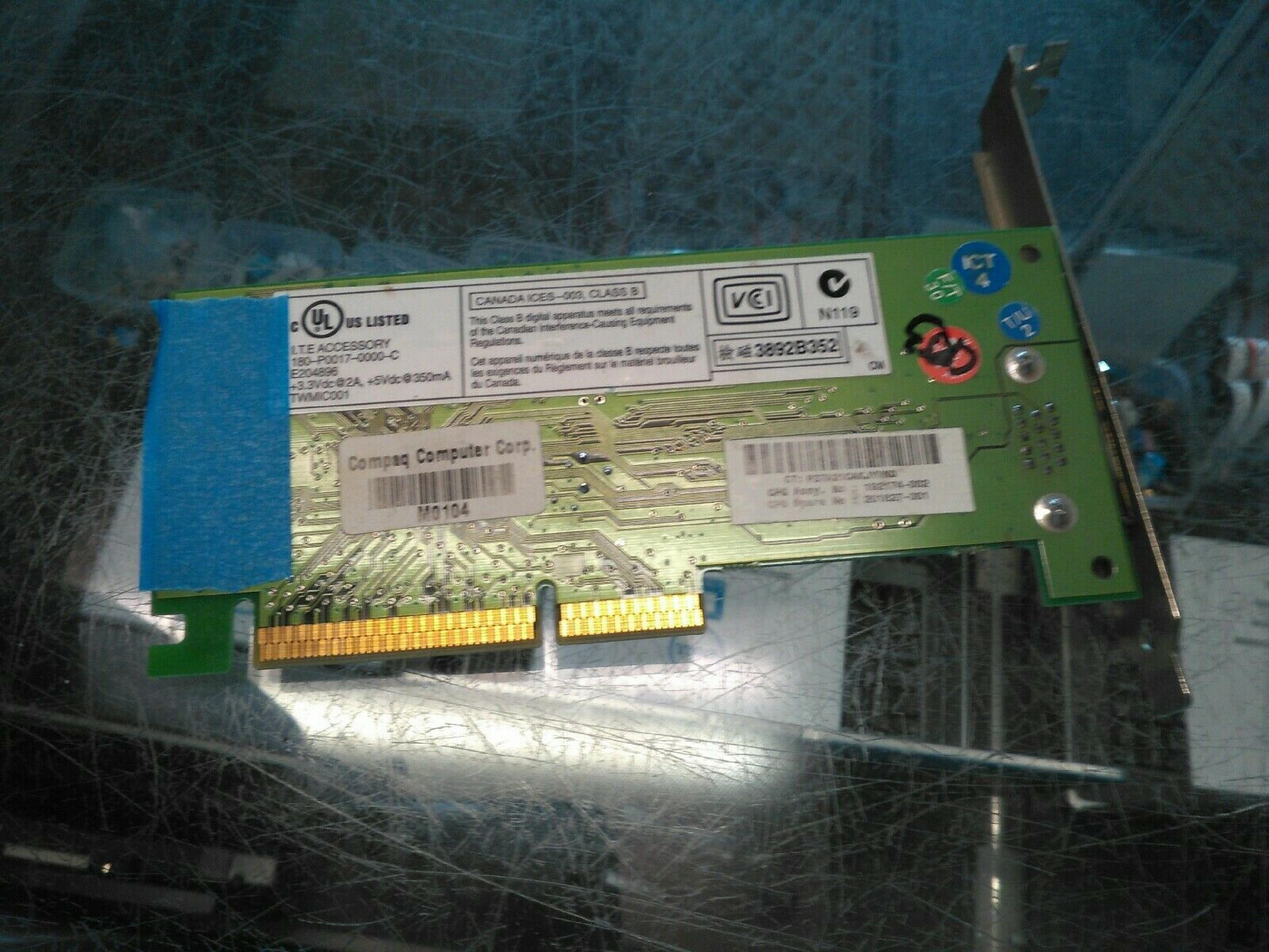 NVIDIA 180-P0017-0000-C 16MB AGP VIDEO CARD WITH VGA OUTPUT