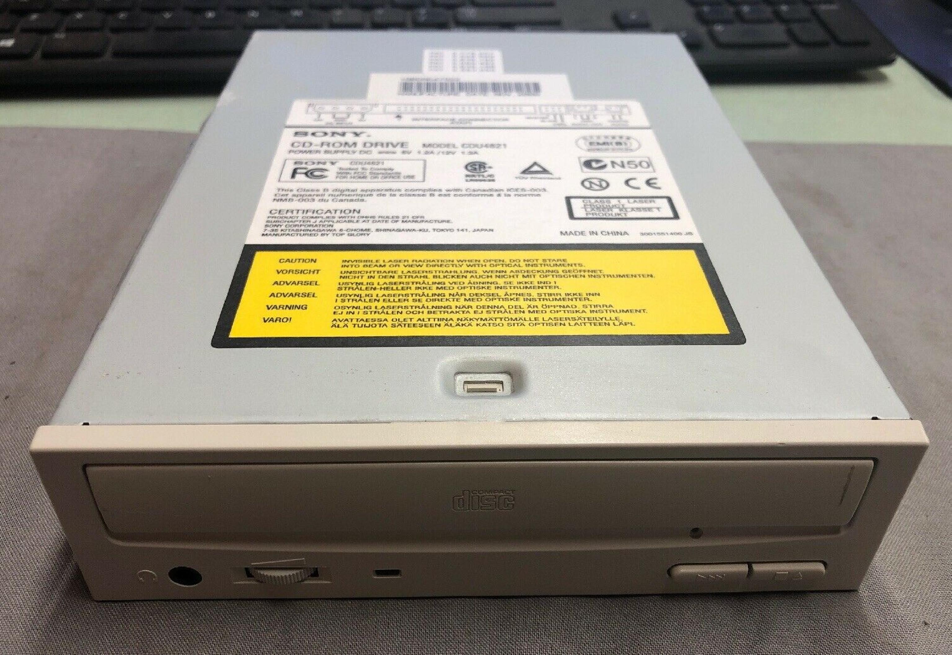 SONY CDU4821 CD-ROM DRIVE