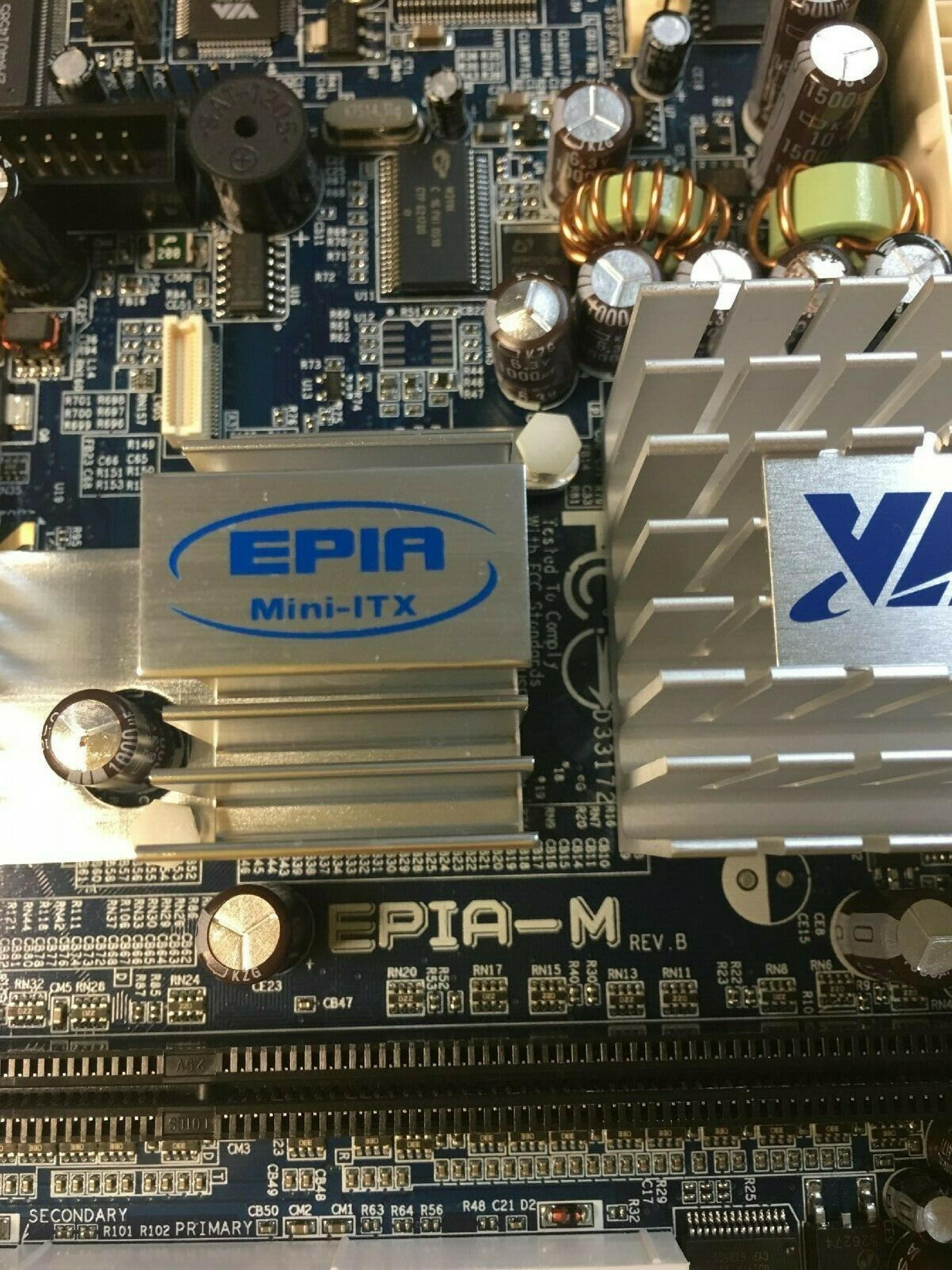 VIA EPIA-M MOTHERBOARD SMALL FORMAT FOR CD104VZWPC