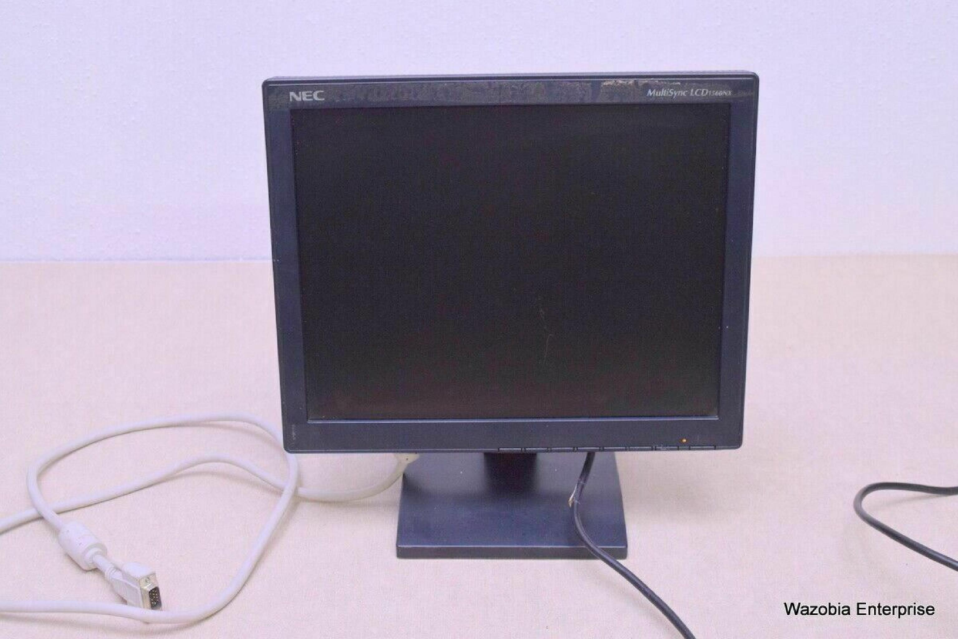 NEC LCD1560NX BLACK 15 INCH MULTISYNC LCD MONITOR