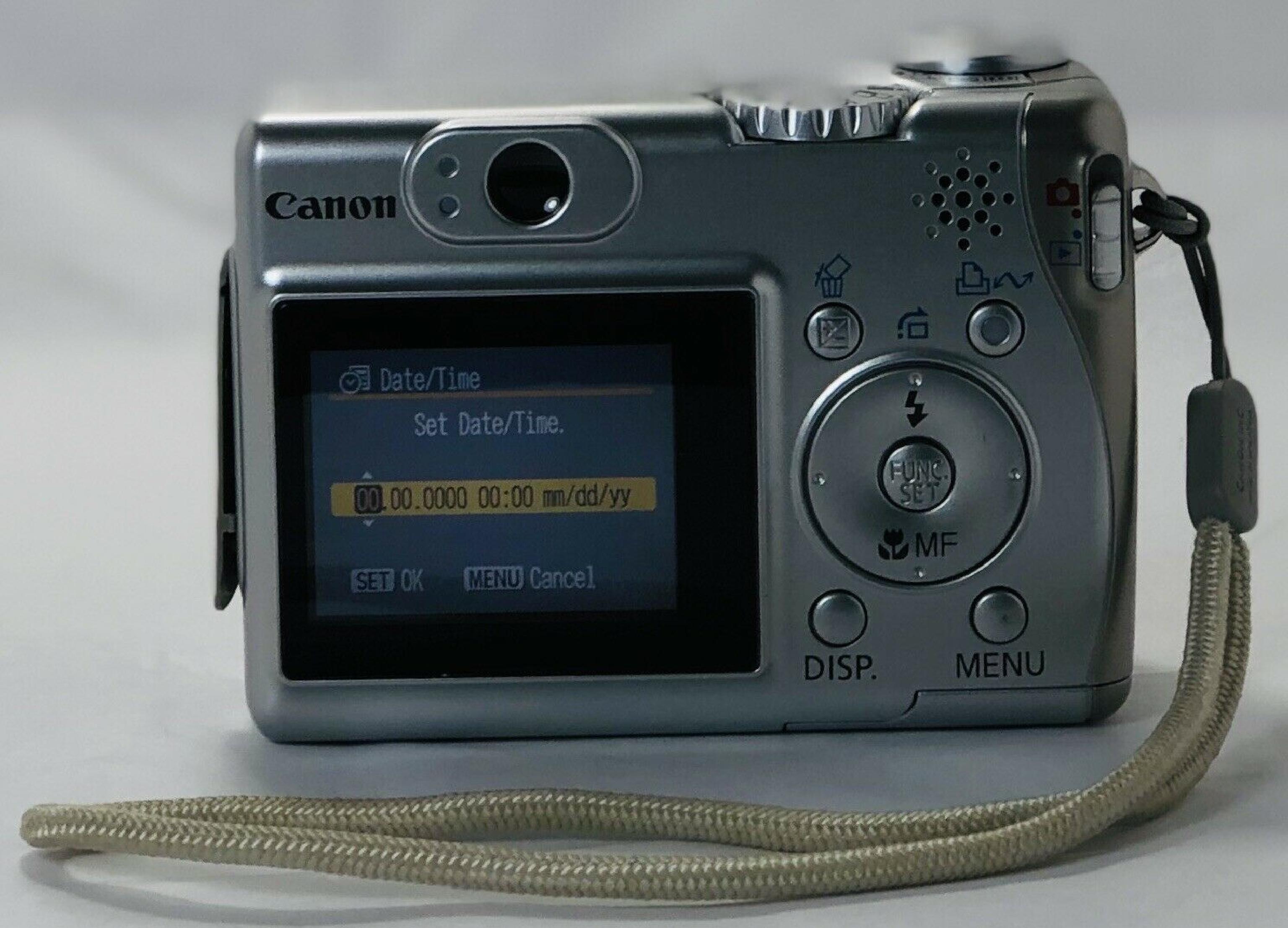 CANON PC1184 5MP DIGITAL CAMERA WITH 4X OPTICAL ZOOM