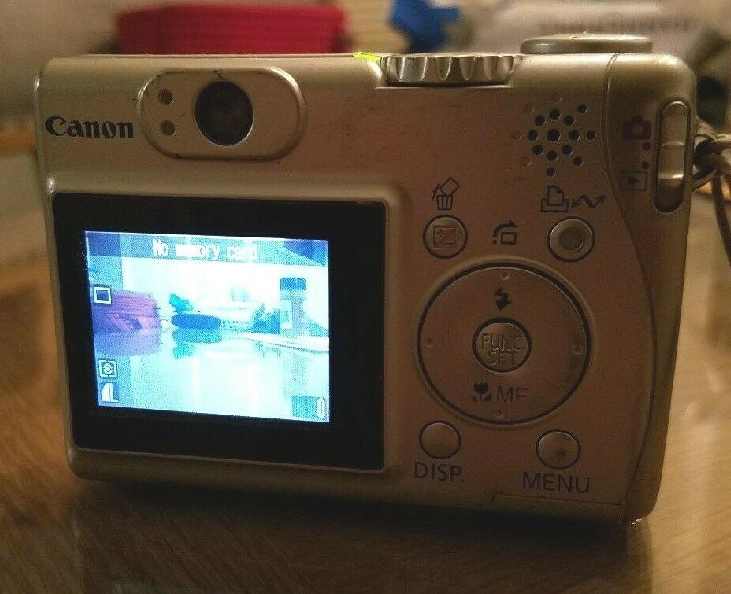 CANON PC1184 5MP DIGITAL CAMERA WITH 4X OPTICAL ZOOM