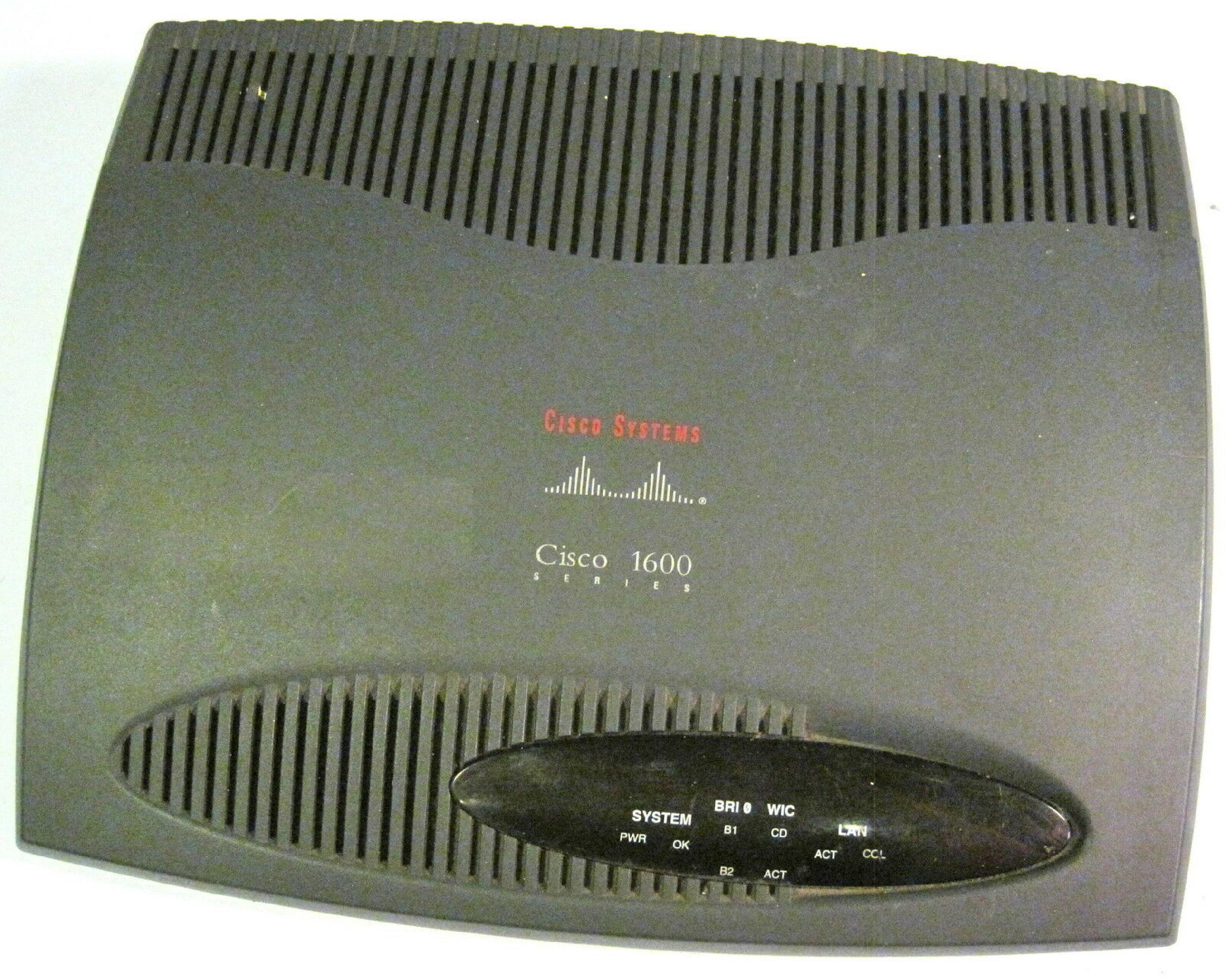 CISCO SYSTEMS 1604 R ETHERNET/ISDN-BRI MOD (NO P/S MOD)