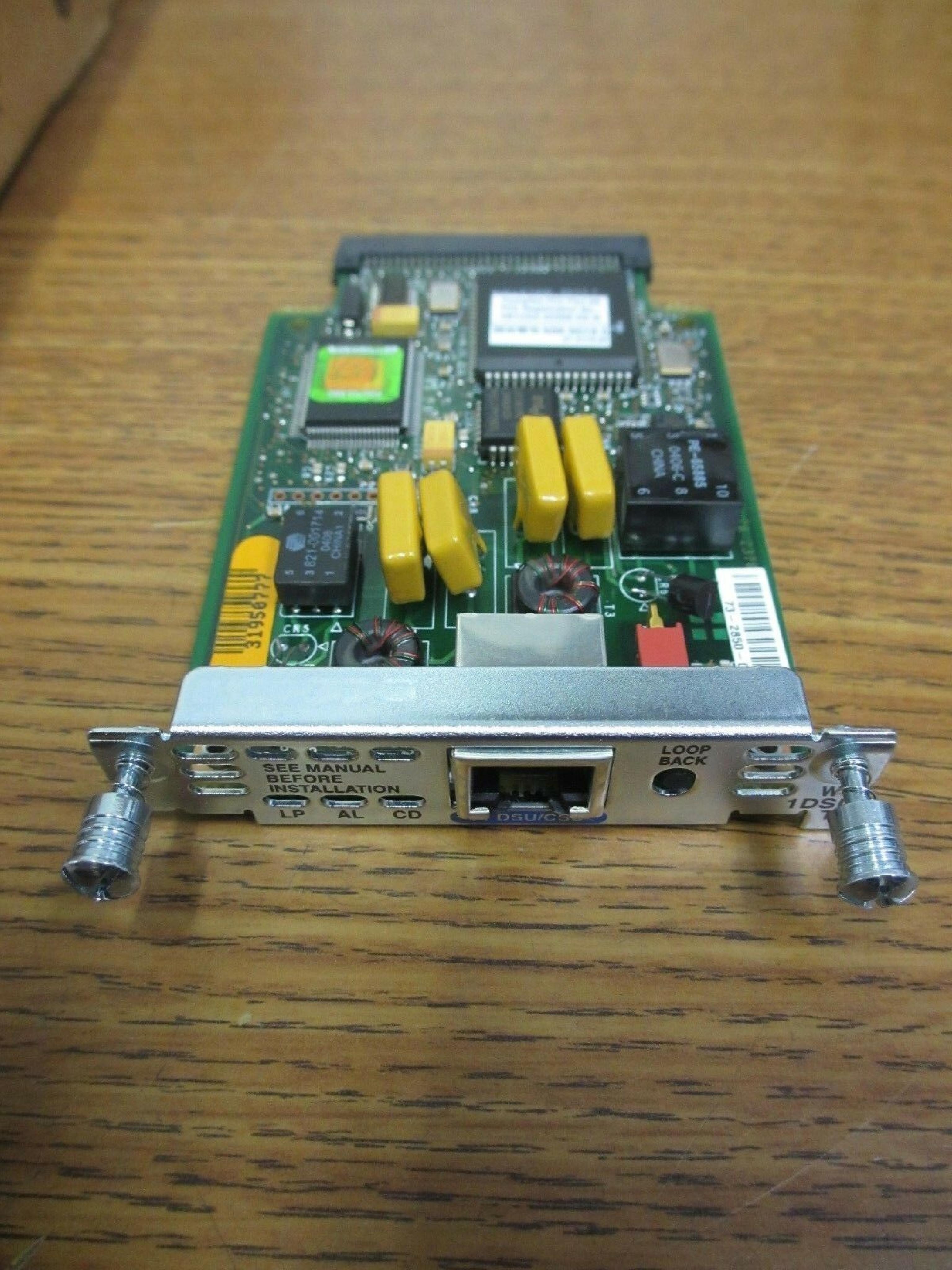 CISCO SYSTEMS 28-2376-03 WIC 1DSU T1 DSU/CSU CARD