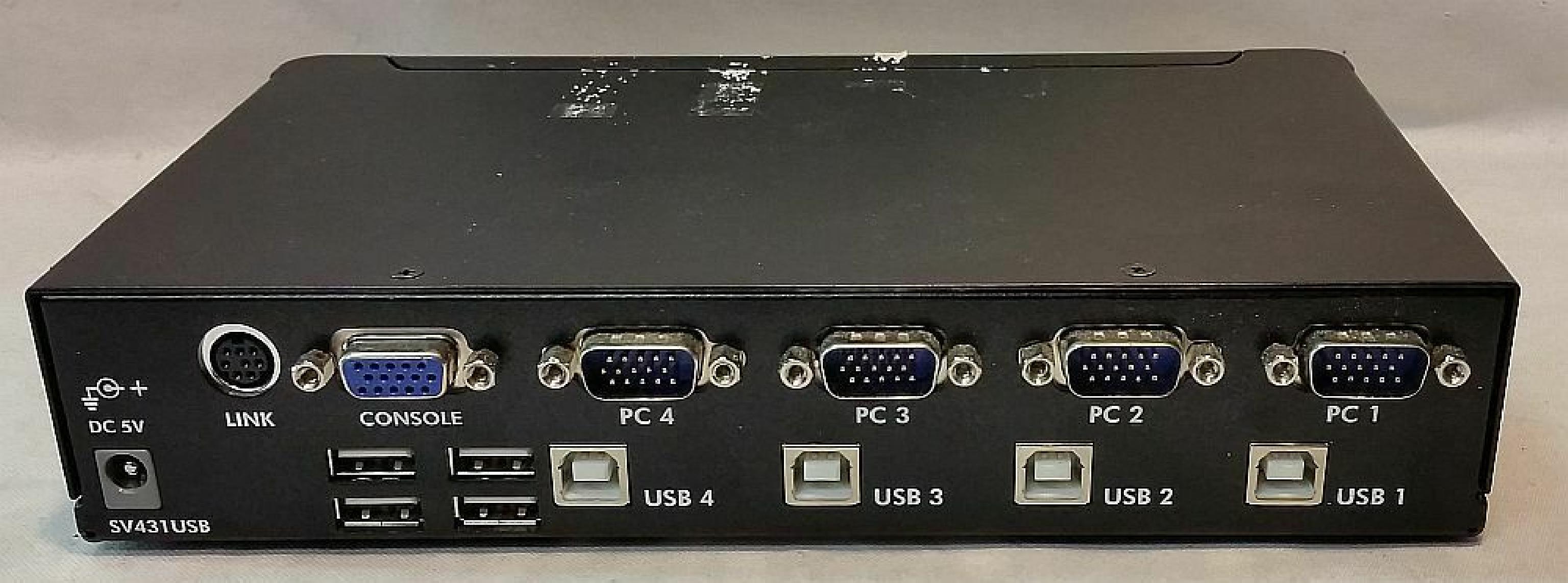 STARTECH CBE1E7C773 STARVIEW 4 PORT USB 2.0 KVM SWITCH