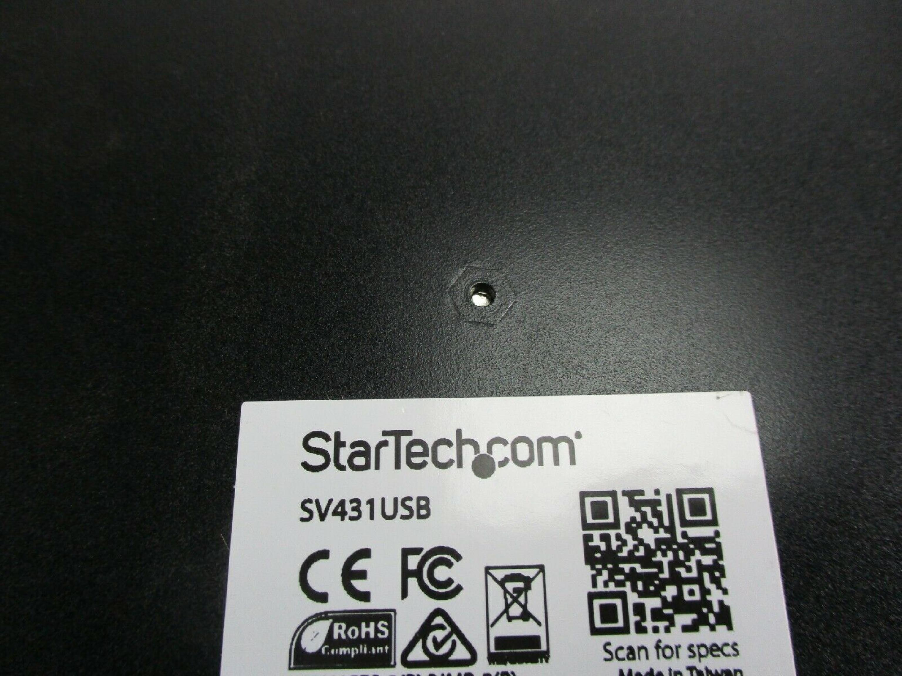 STARTECH SV431USB STARVIEW 4 PORT USB 2.0 KVM SWITCH