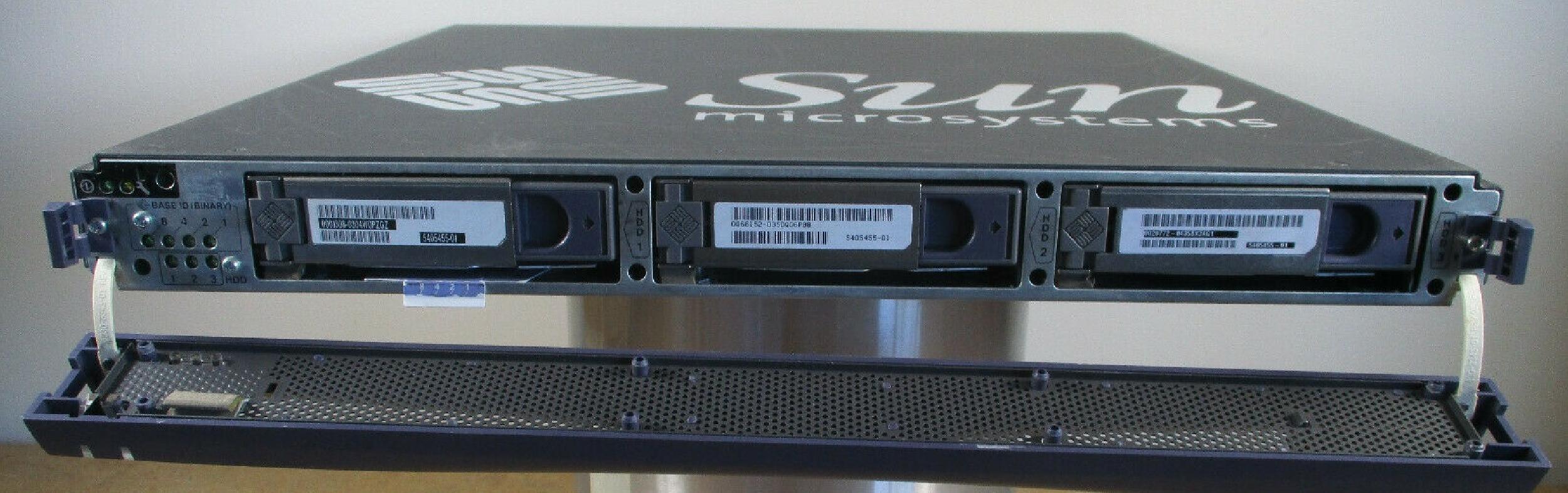SUN MICROSYSTEMS STOREDGE S1 SUN STOREDGE S1 SERVER WITH NO HARD DRIVES