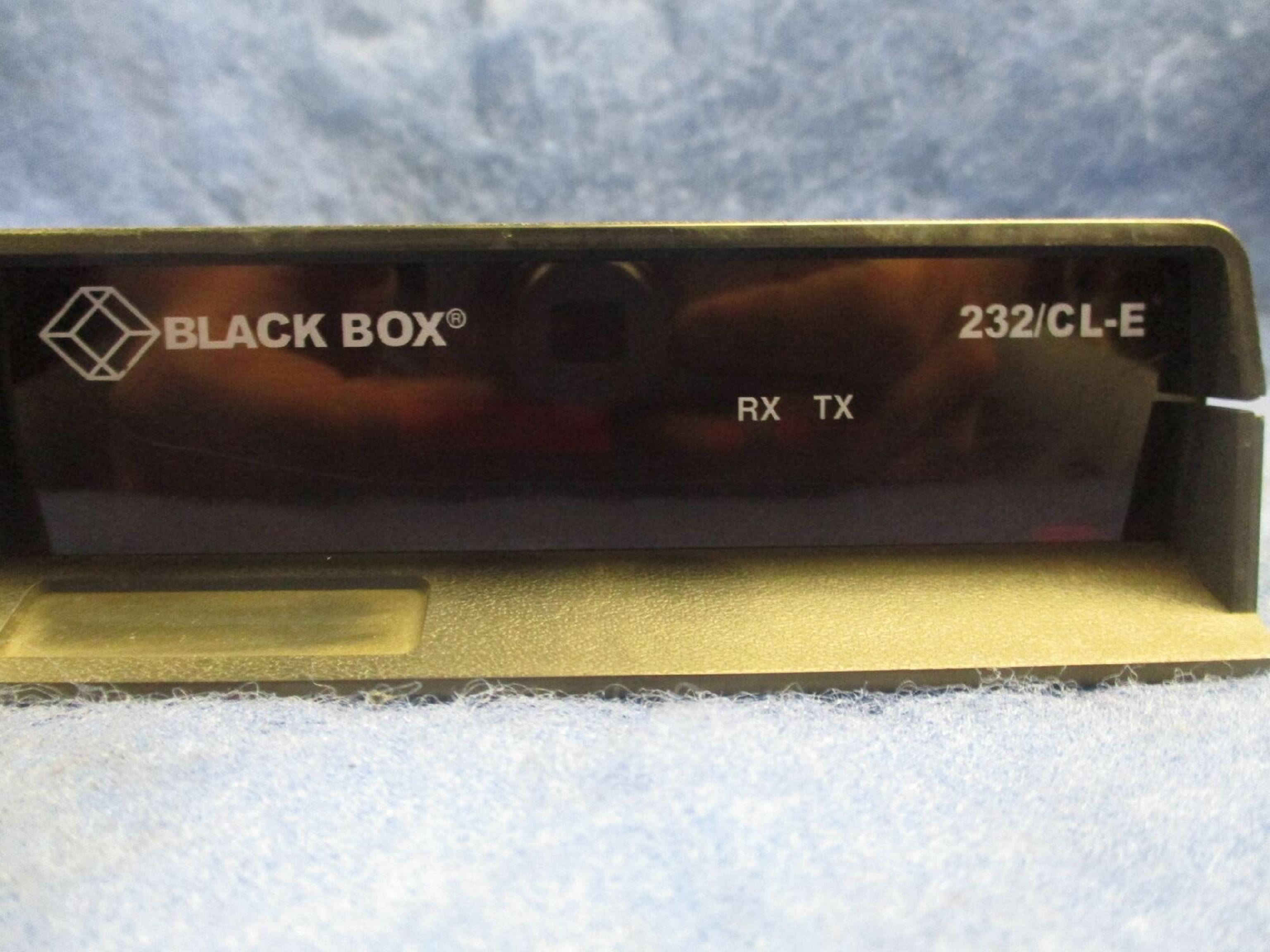 BLACK BOX CL050A RS-232 TO CURRENT-LOOP INTERFACE BIDIRECTIONAL CONVERTER