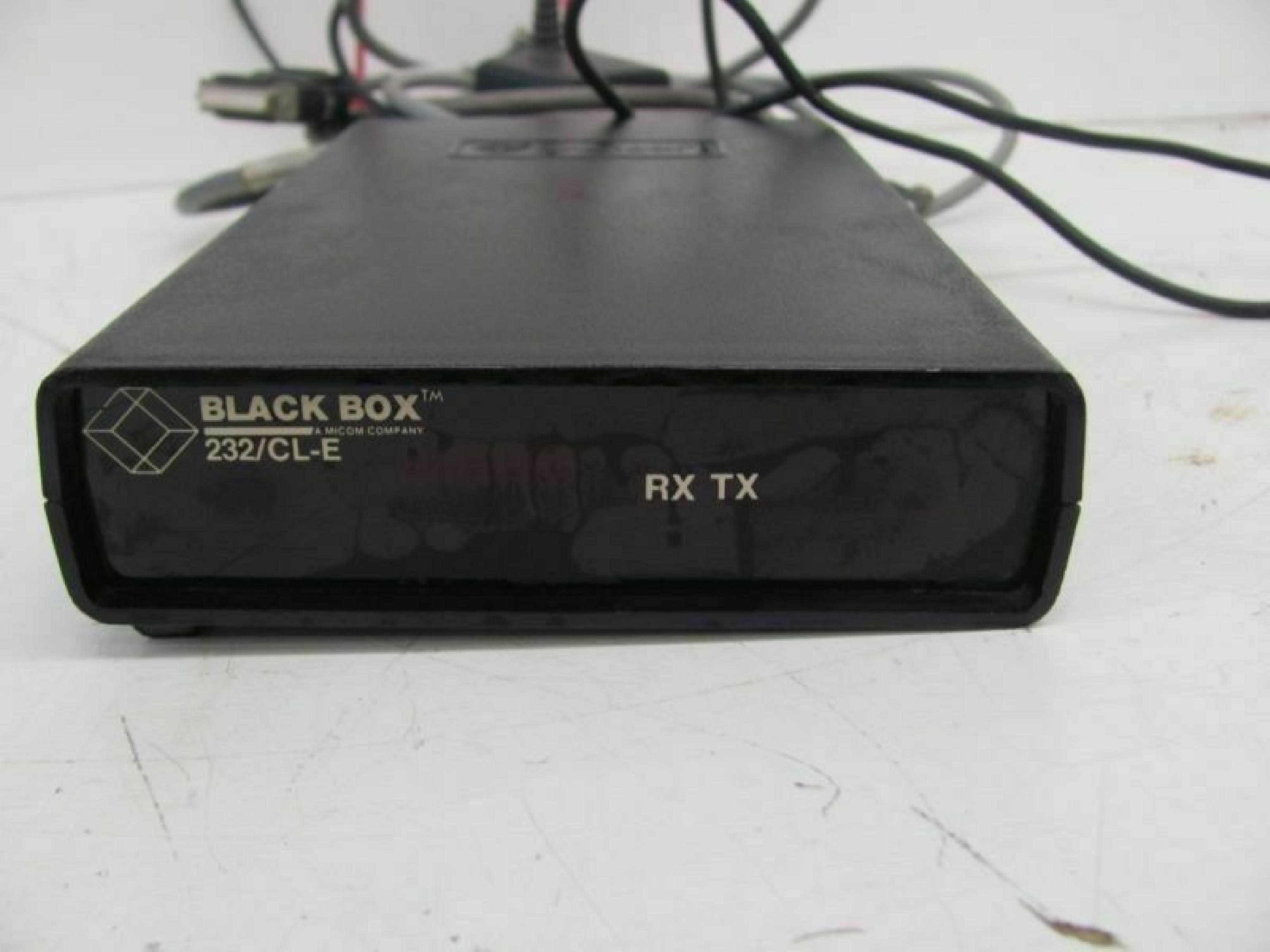 BLACK BOX 232/CL-E RS-232 TO CURRENT-LOOP INTERFACE BIDIRECTIONAL CONVERTER