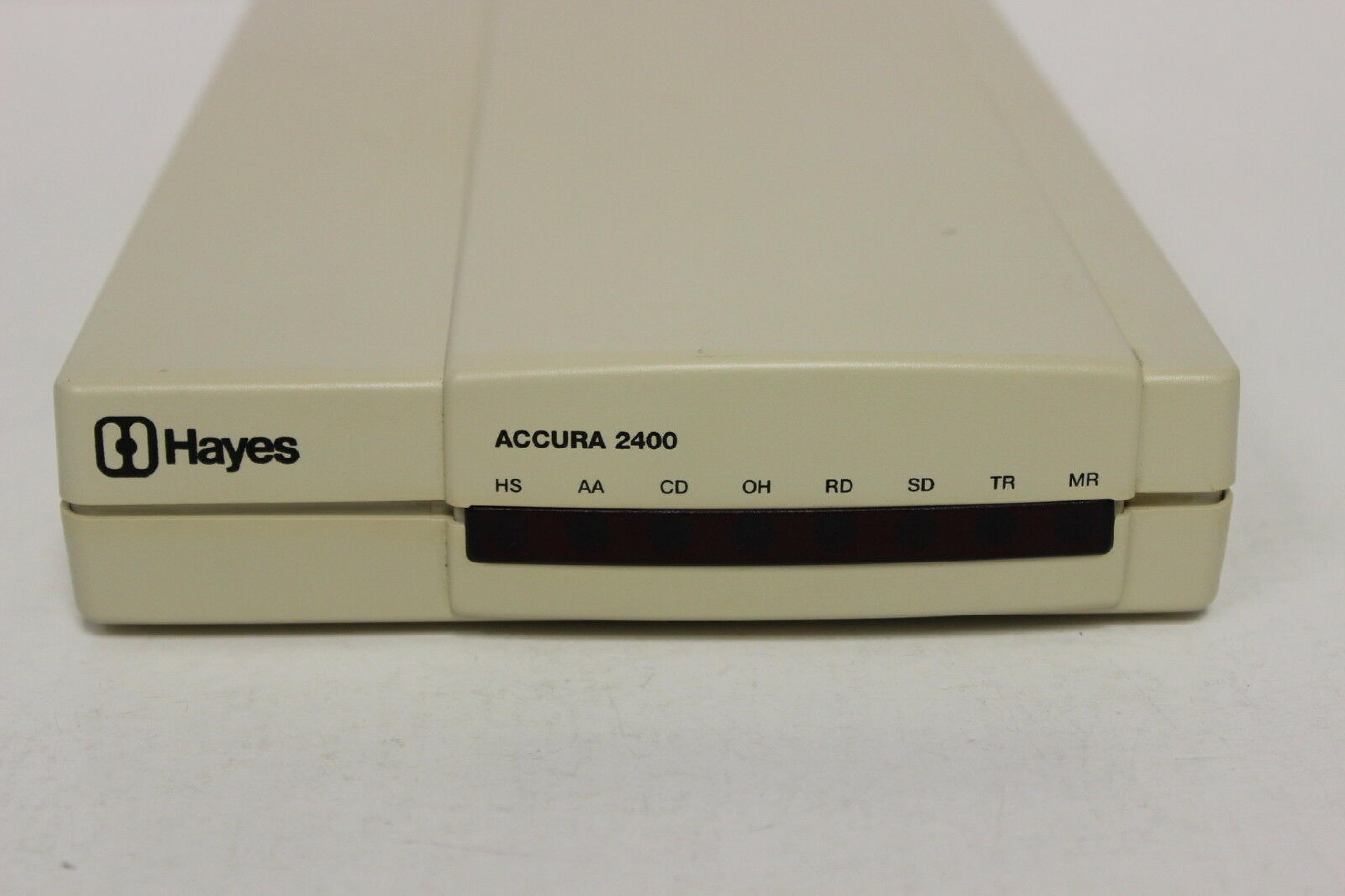 HAYES YA13AM ACCURA 2400 EXTERNAL MODEM