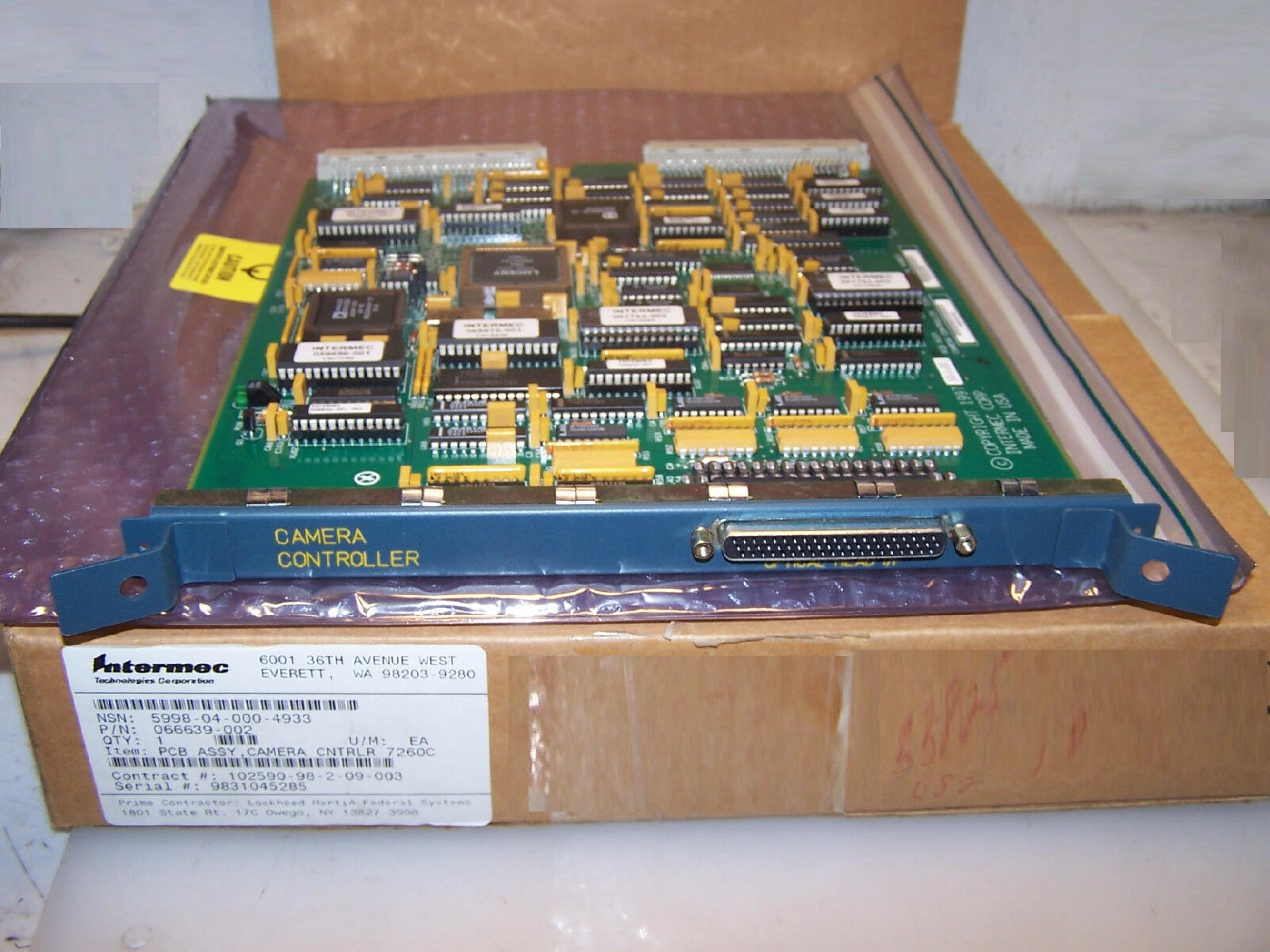 INTERMEC TECHNOLOGIES CORPORATION 066639-002 CAMERA CONTROLLER