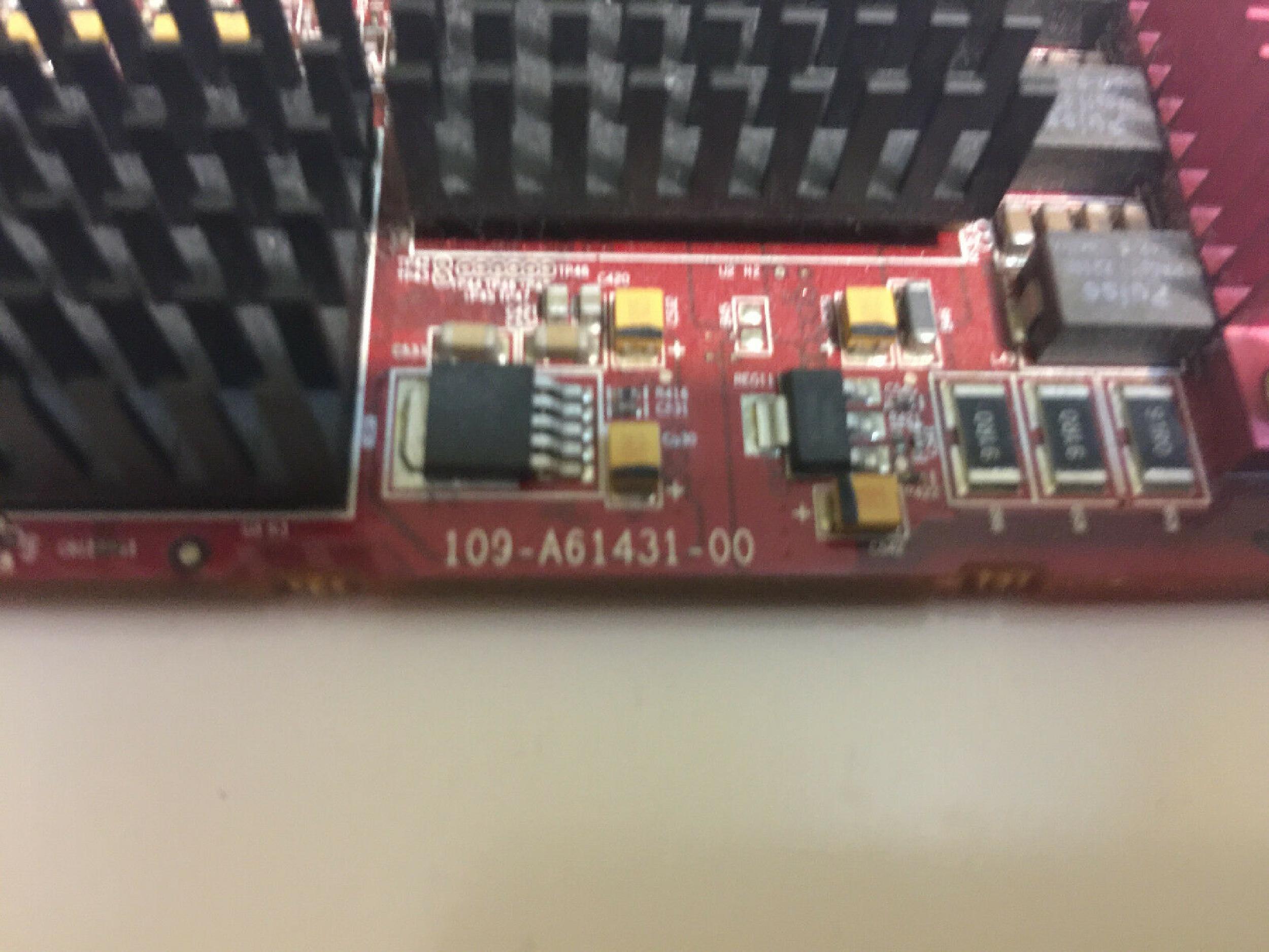 ATI 109-A61431-00 FIREMV 2400 256MB PCI-E VIDEO CARD WITH OUT VHDCI CABLE