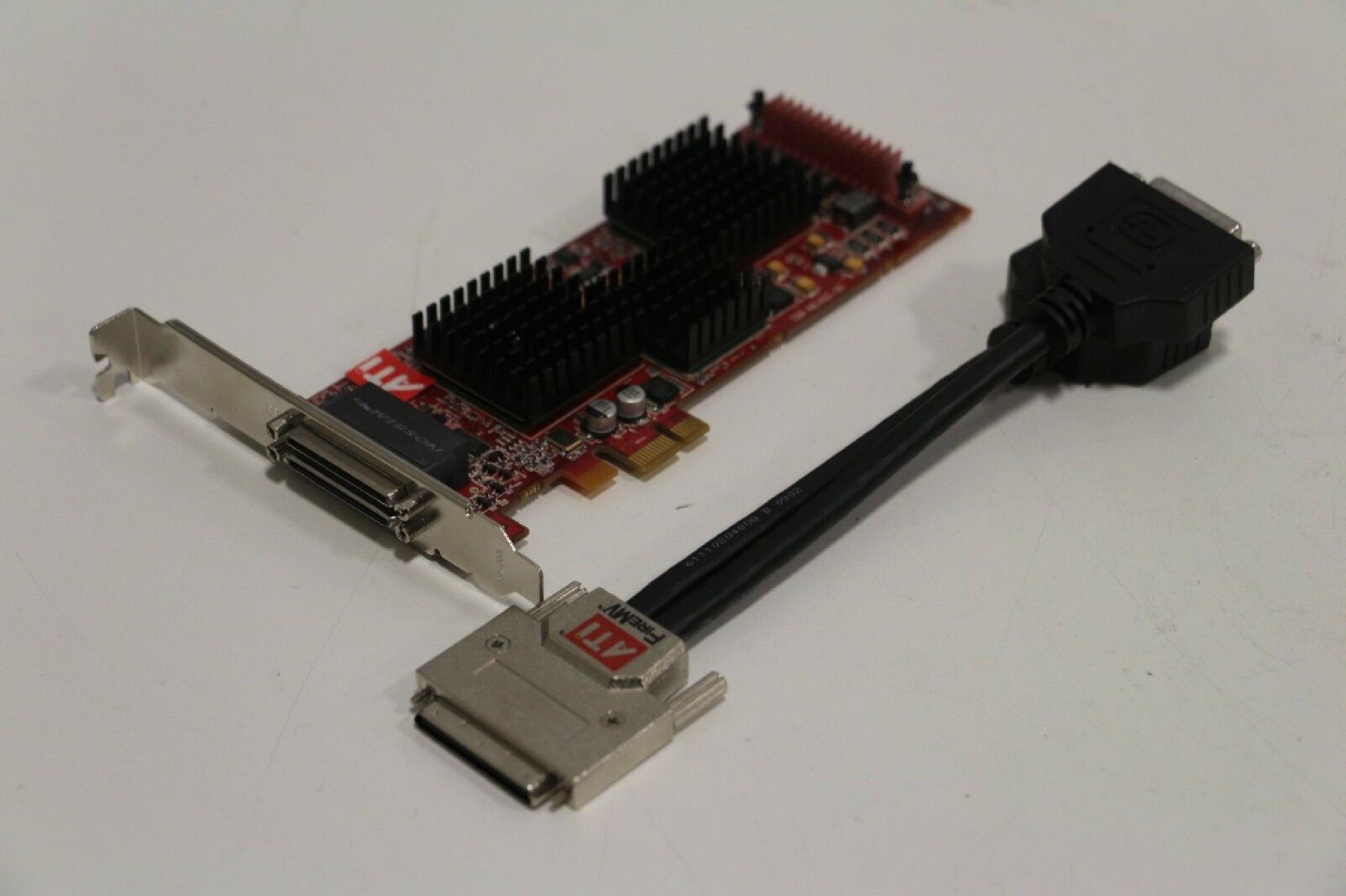 ATI 102A6140202 FIREMV 2400 256MB PCI-E VIDEO CARD WITH OUT VHDCI CABLE