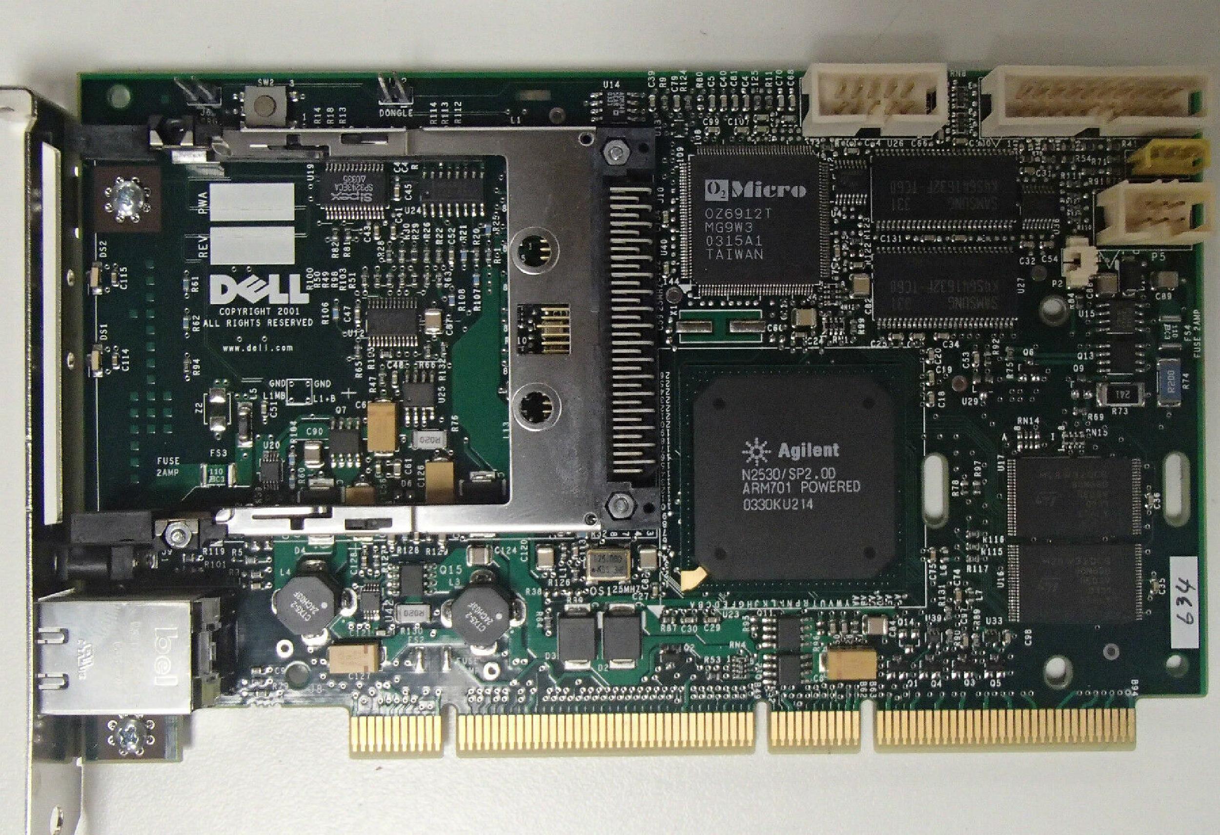 DELL 92DYP DRAC III REMOTE SYSTEM BOARD