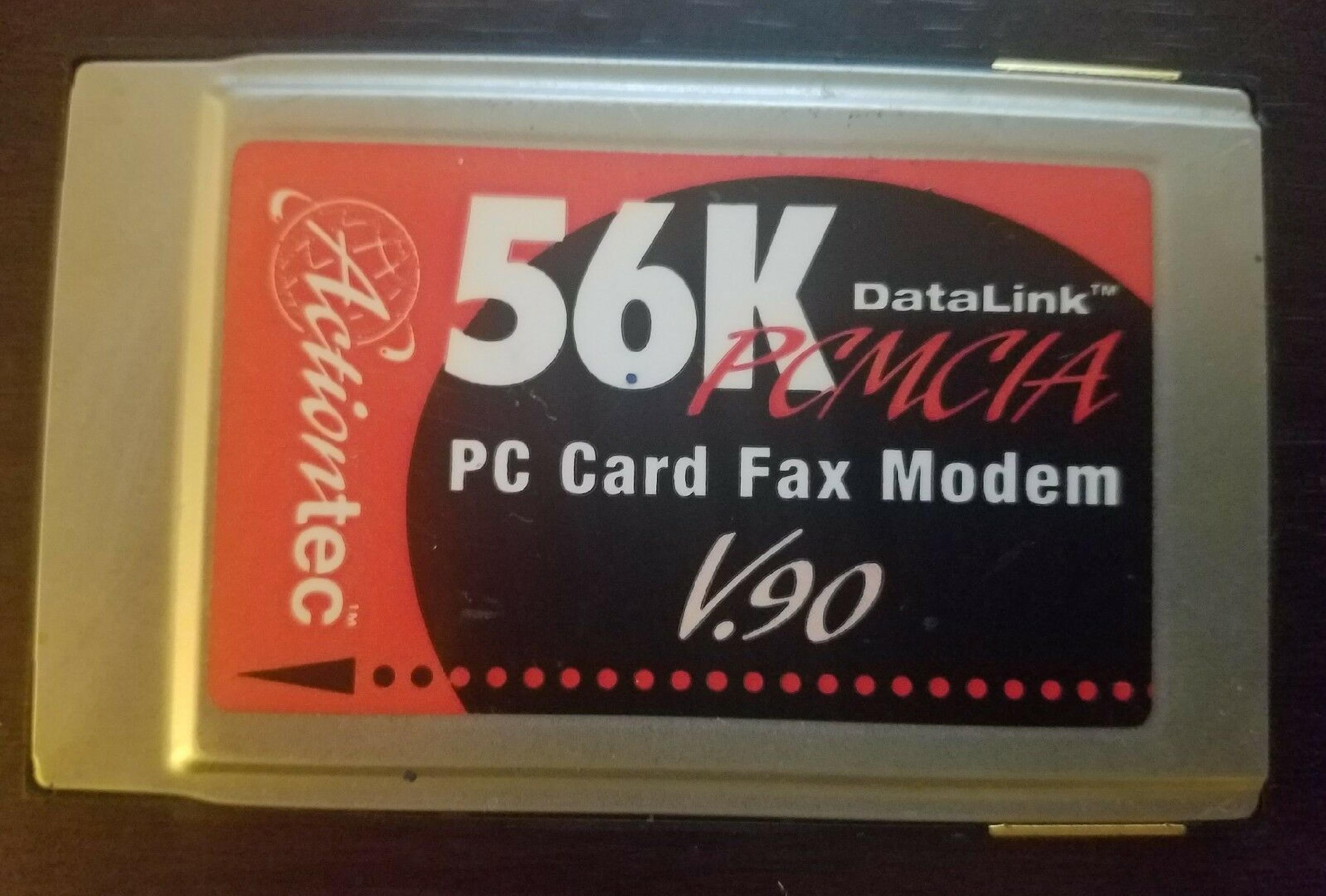 ACTIONTEC FM560LK 56K DATA/FAX MODEM CUSTOMIZED FOR DRAC II AND III