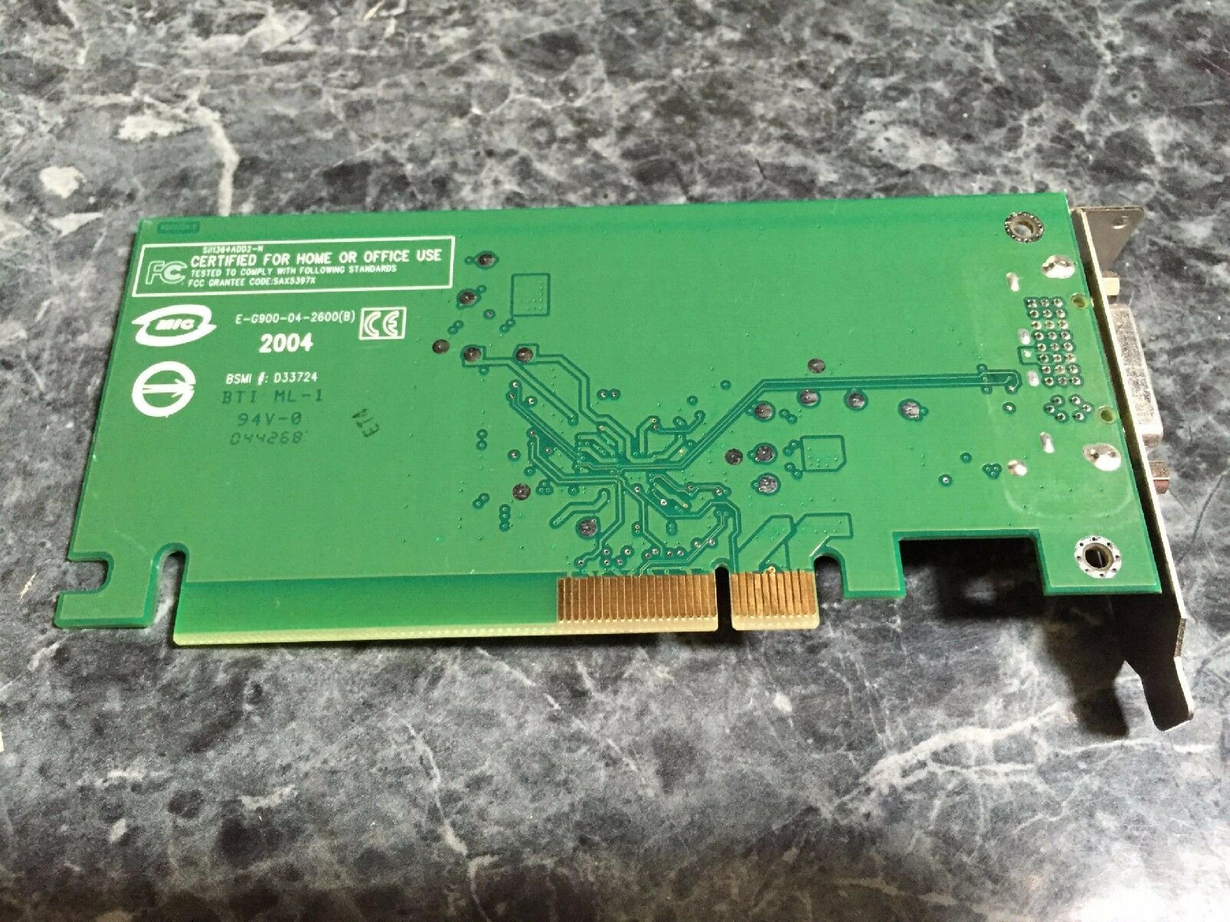 DELL CN-0J4571 ONBOARD VIDEO CONVERTER VGA TO DVI PCI CARD