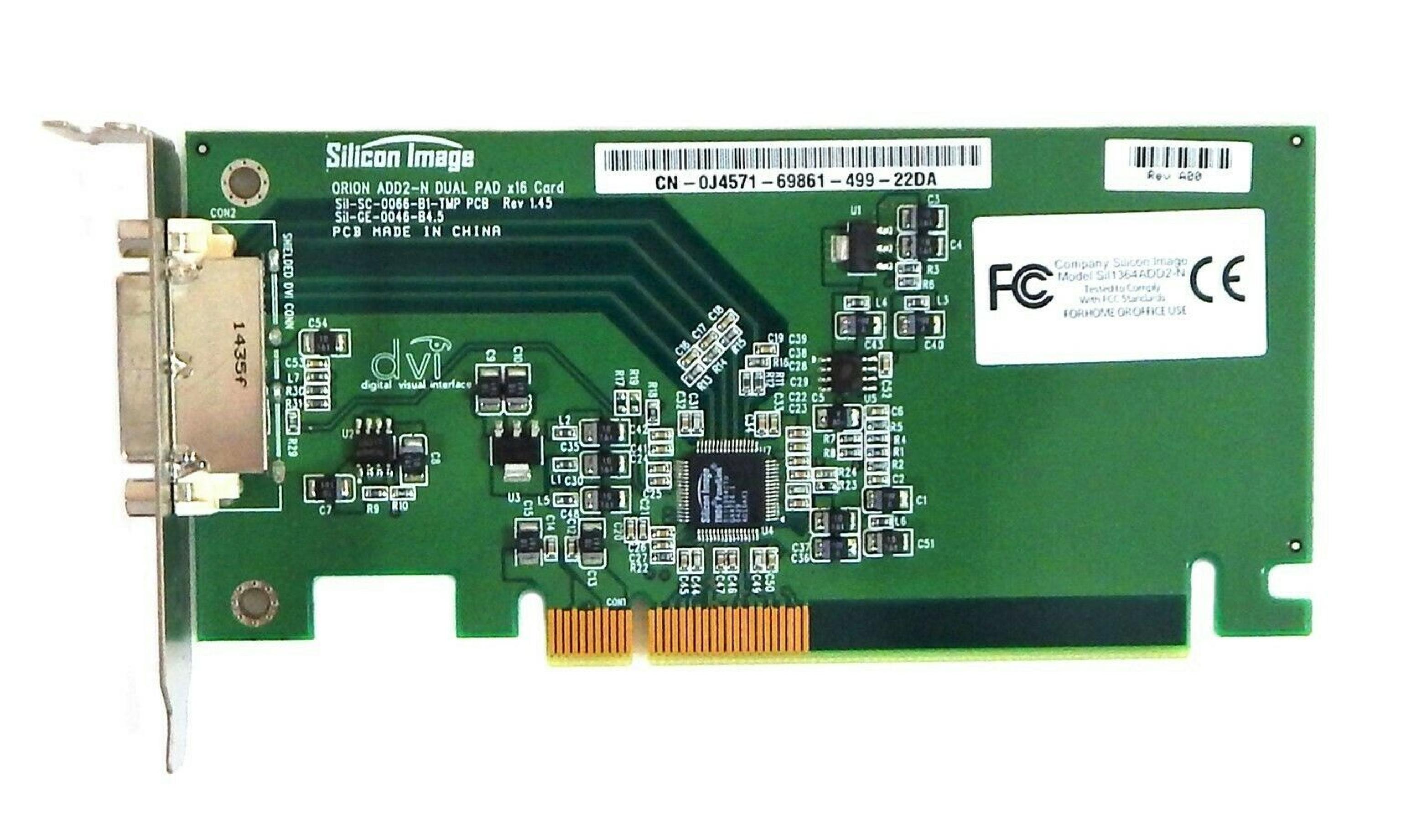 DELL J4571 ONBOARD VIDEO CONVERTER VGA TO DVI PCI CARD