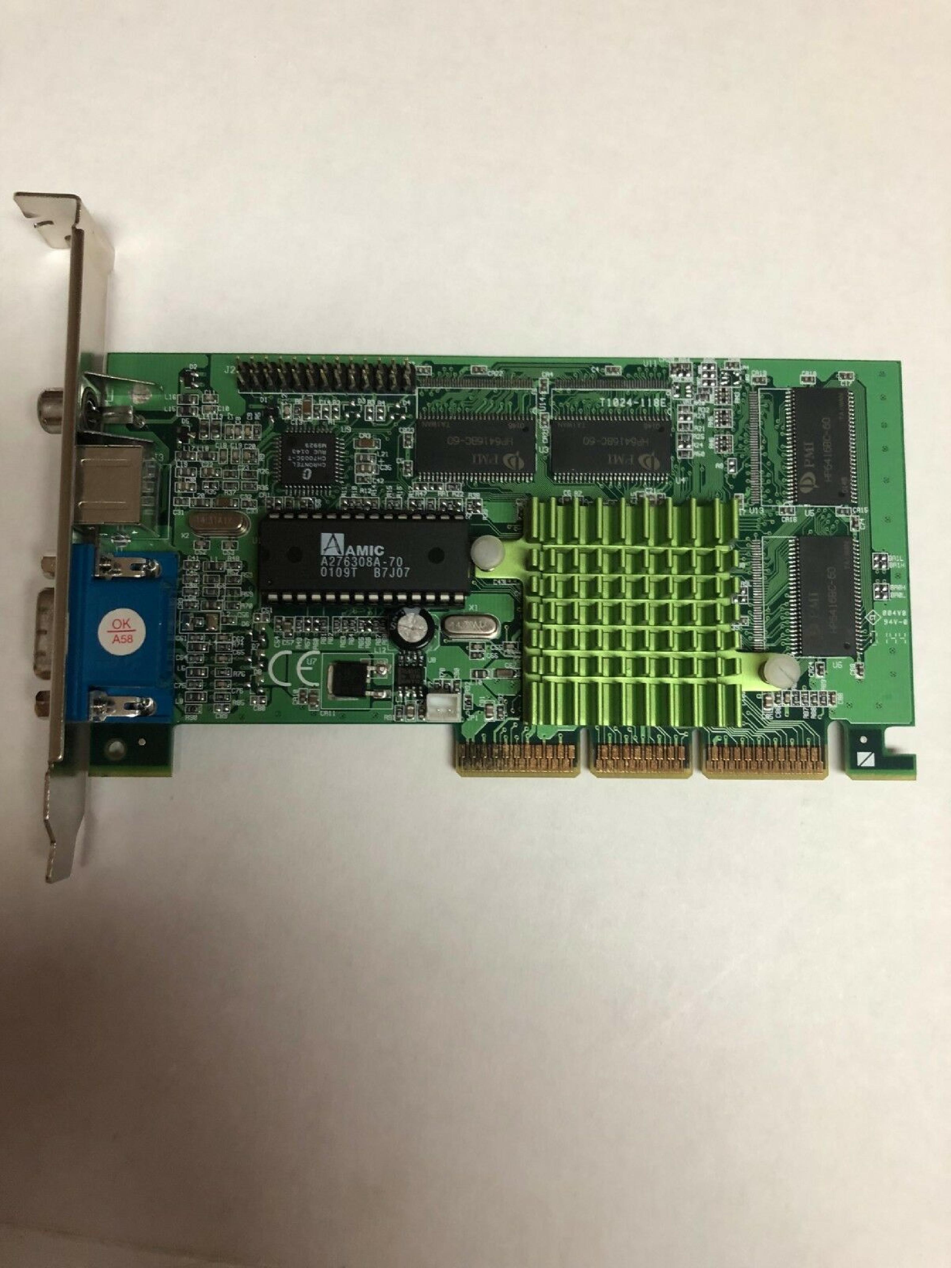 ACER / AOPEN M64-AGP 32MB AGP VIDEO CARD WITH VGA OUTPUT