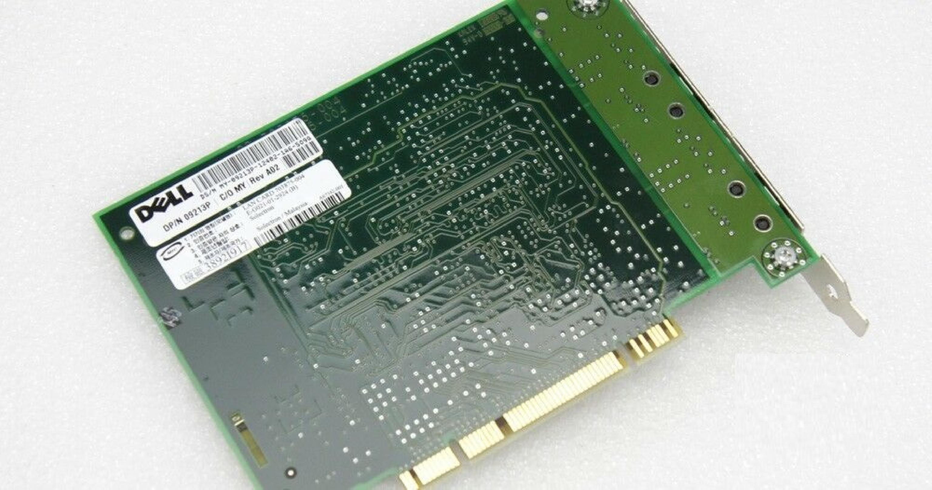 INTEL 09213P DUAL 10/100TX PCI NIC NETWORK CARD