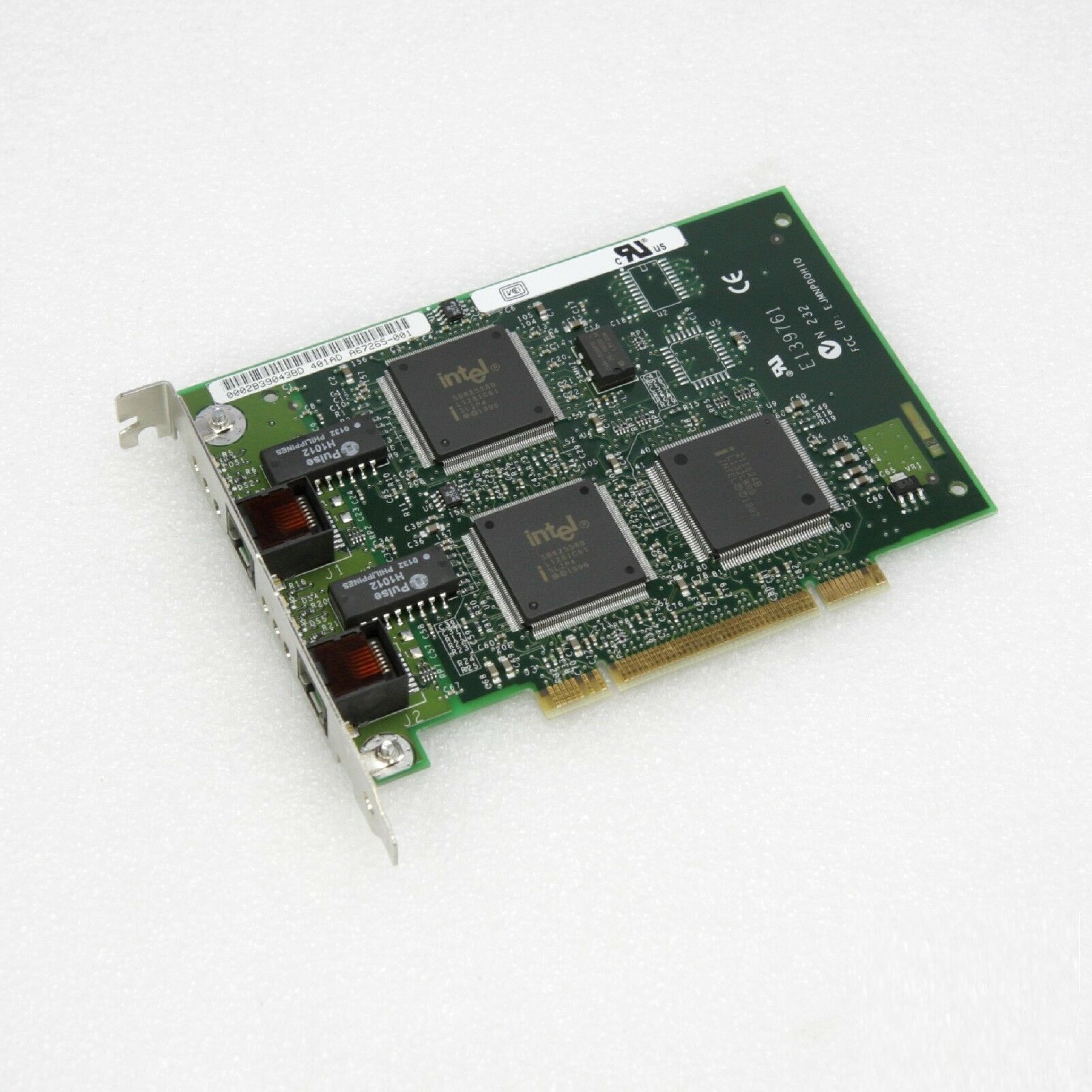 INTEL 09213P DUAL 10/100TX PCI NIC NETWORK CARD