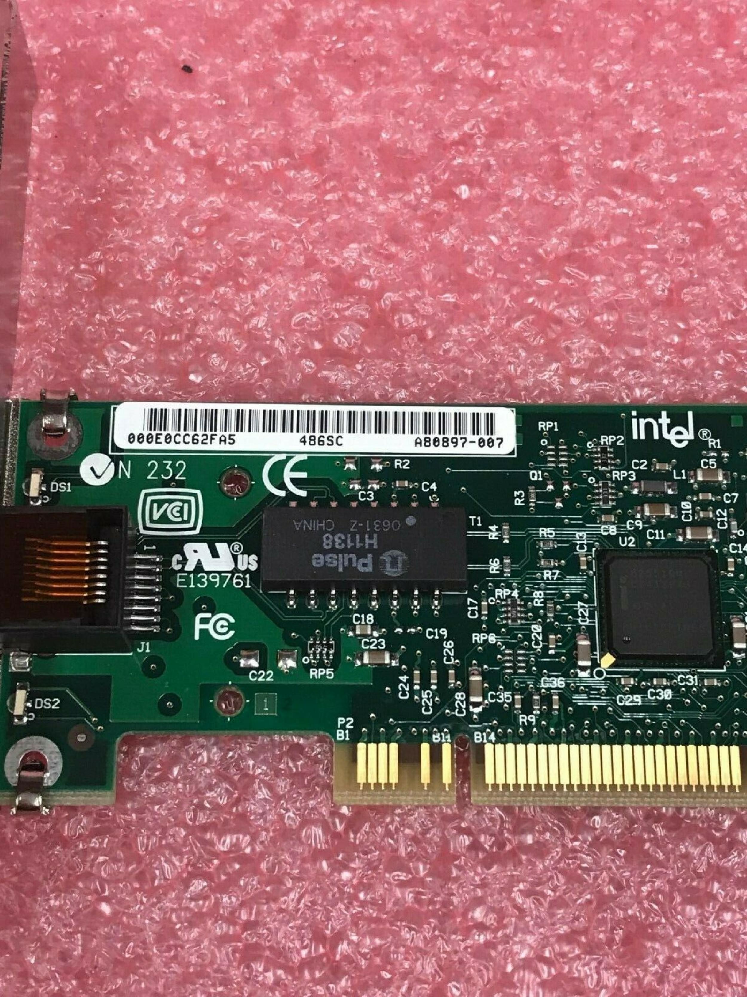INTEL A80897-007 PRO/100 M DESKTOP PCI CARD NIC ADAPTER