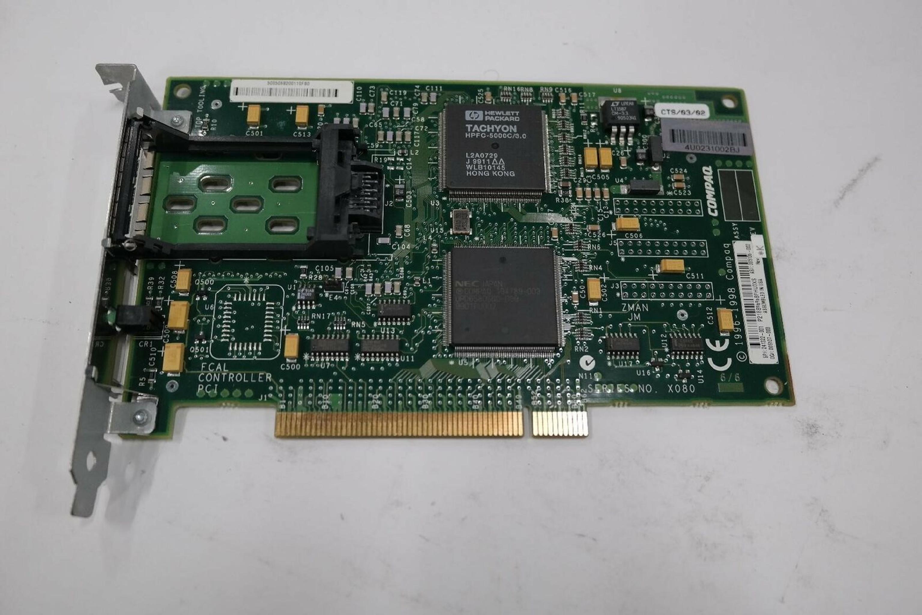 COMPAQ / HEWLETT PACKARD / HP / DG 005107-000 PCI FIBER CHANNEL ADAPTER WITH GBIC