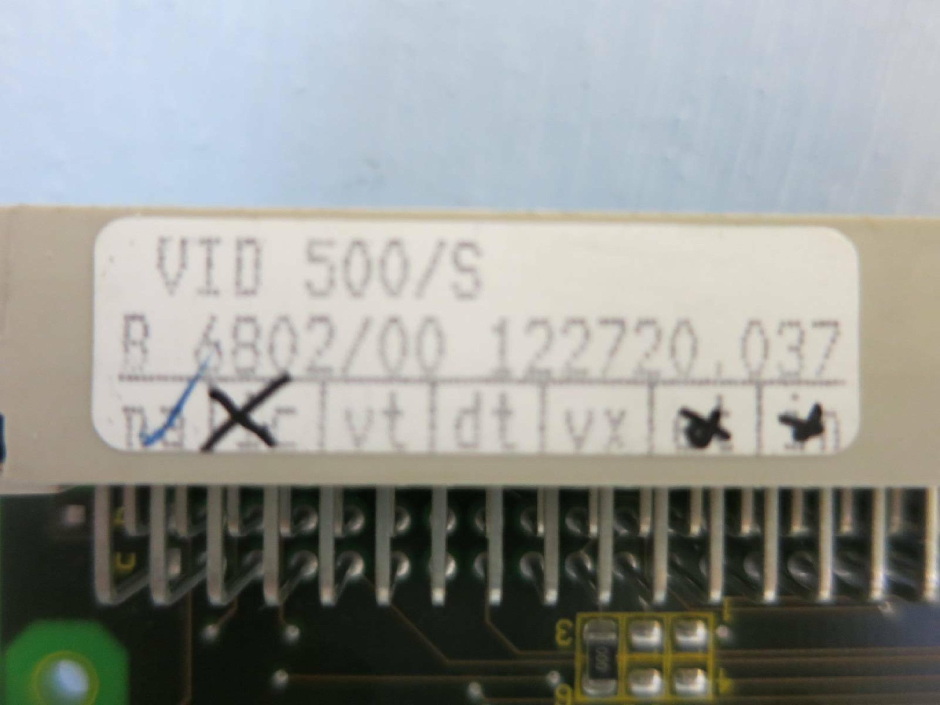 BACHMANN VID500 SLIDE IN VIDEO CARD