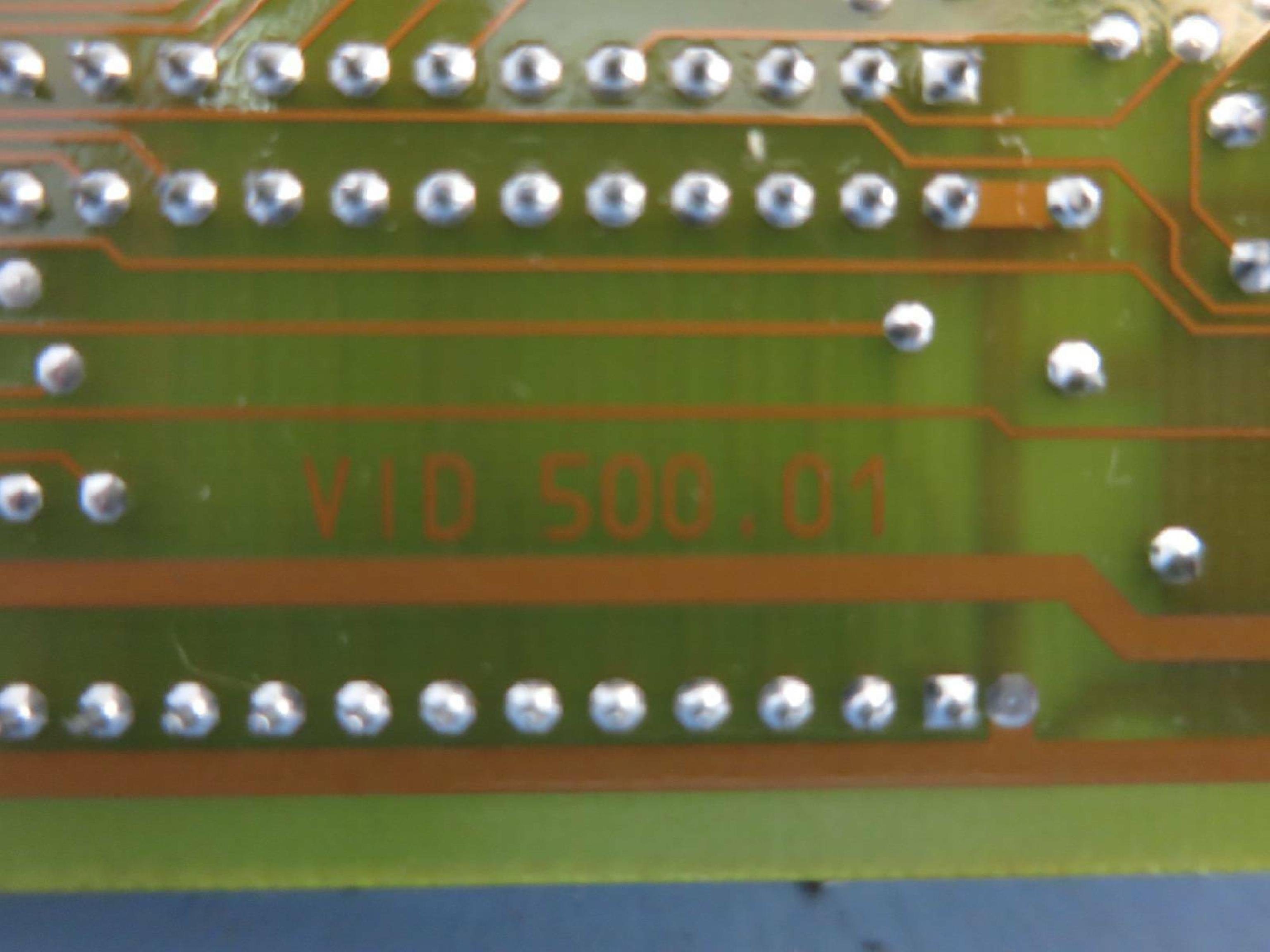 BACHMANN VID500 SLIDE IN VIDEO CARD