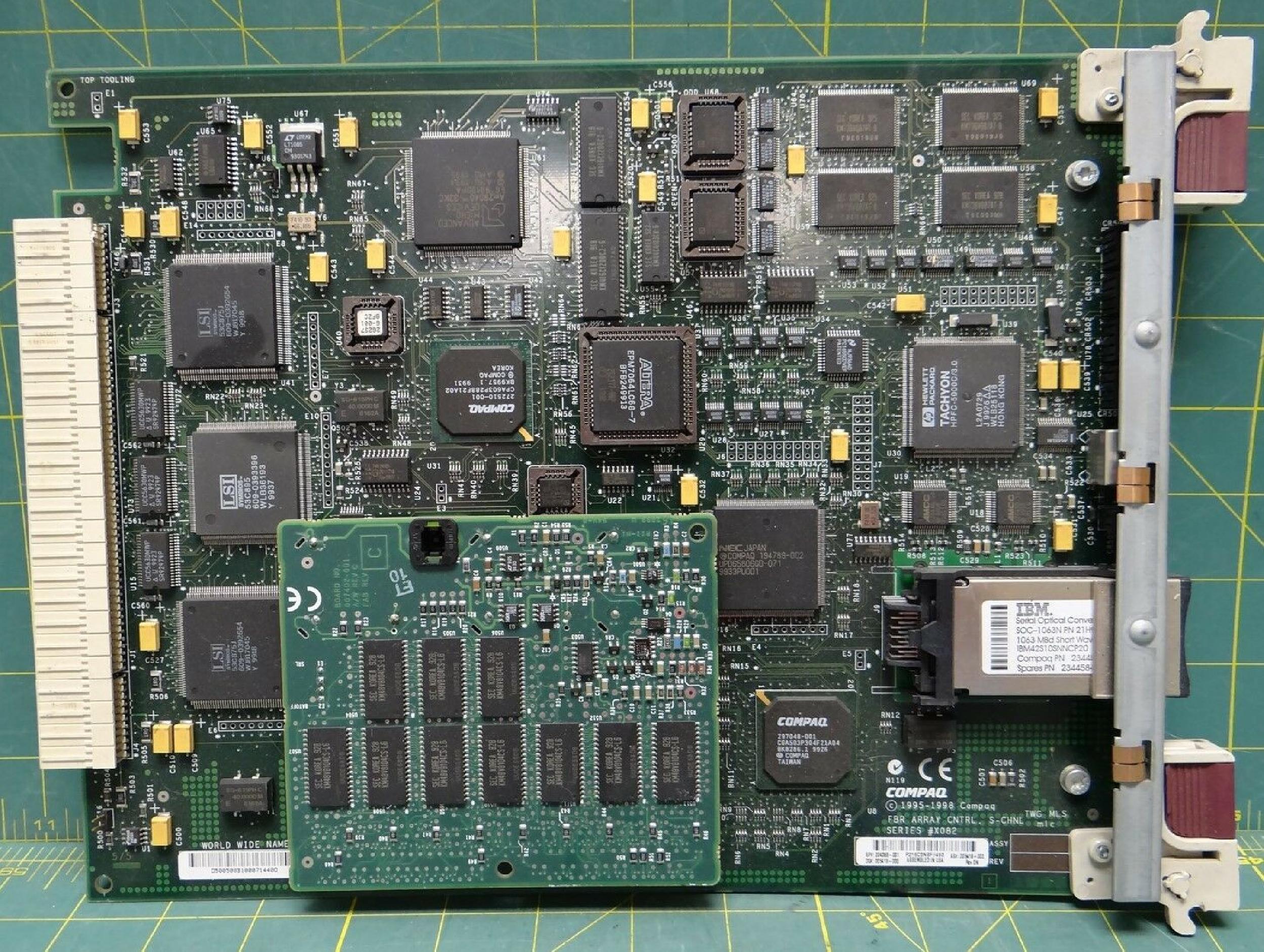 COMPAQ / HEWLETT PACKARD / HP 005420-001 ARRAY CONTROLLER BOARD W/64MB CACHE