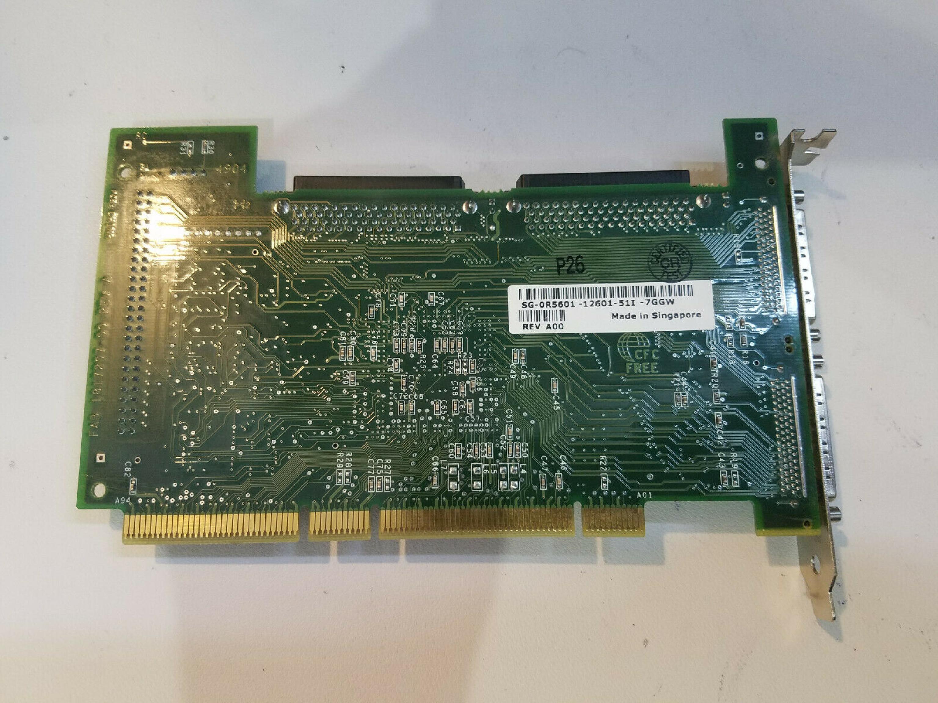 ADAPTEC 1817206-12 64 BIT DUAL CHANNEL SCSI U160 CONTROLLER