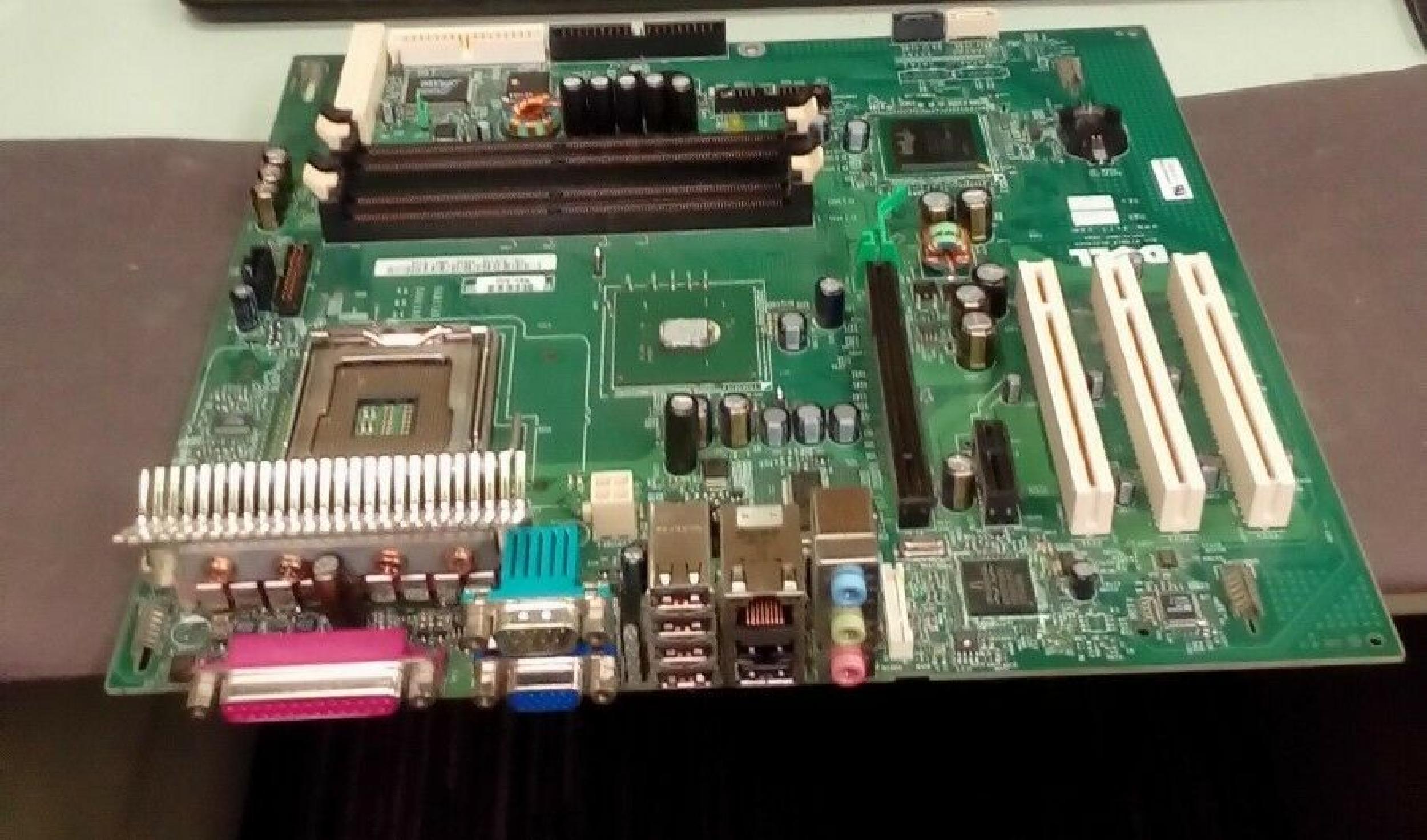 DELL 0K5146 OPTIPLEX GX280 P4 SYSTEM BOARD NIC/SND W/O CPU