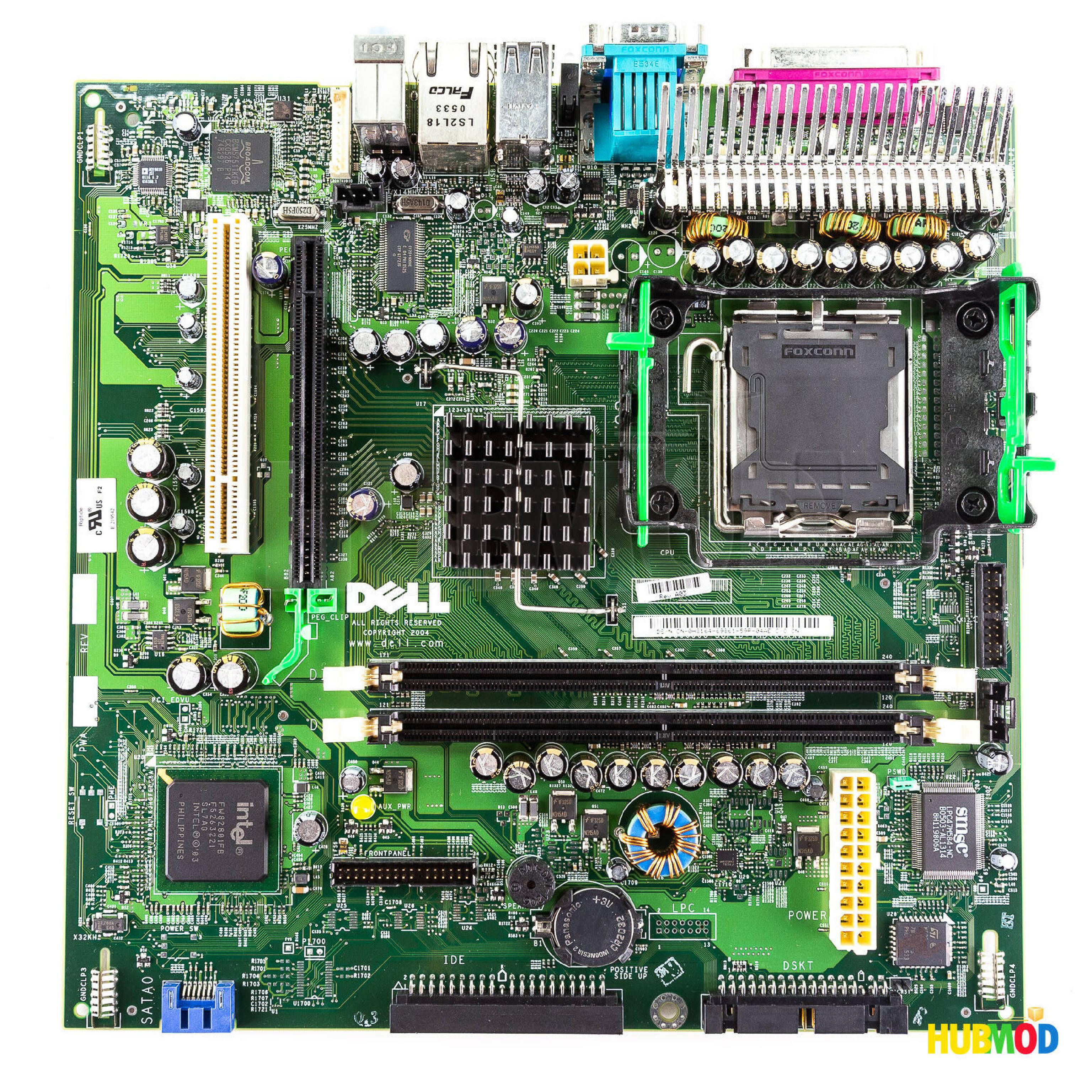 DELL H8164 OPTIPLEX GX280 MOTHERBOARD SYSTEM BOARD W/O CPU