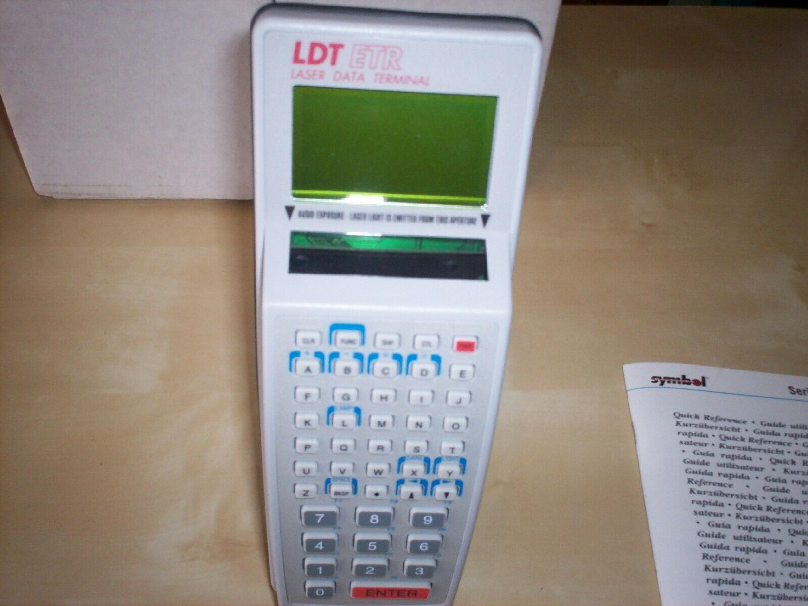 SYMBOL LDT 3805 HANDHELD BATTERY POWER SCANNER NO BATTERIES INCLUDED