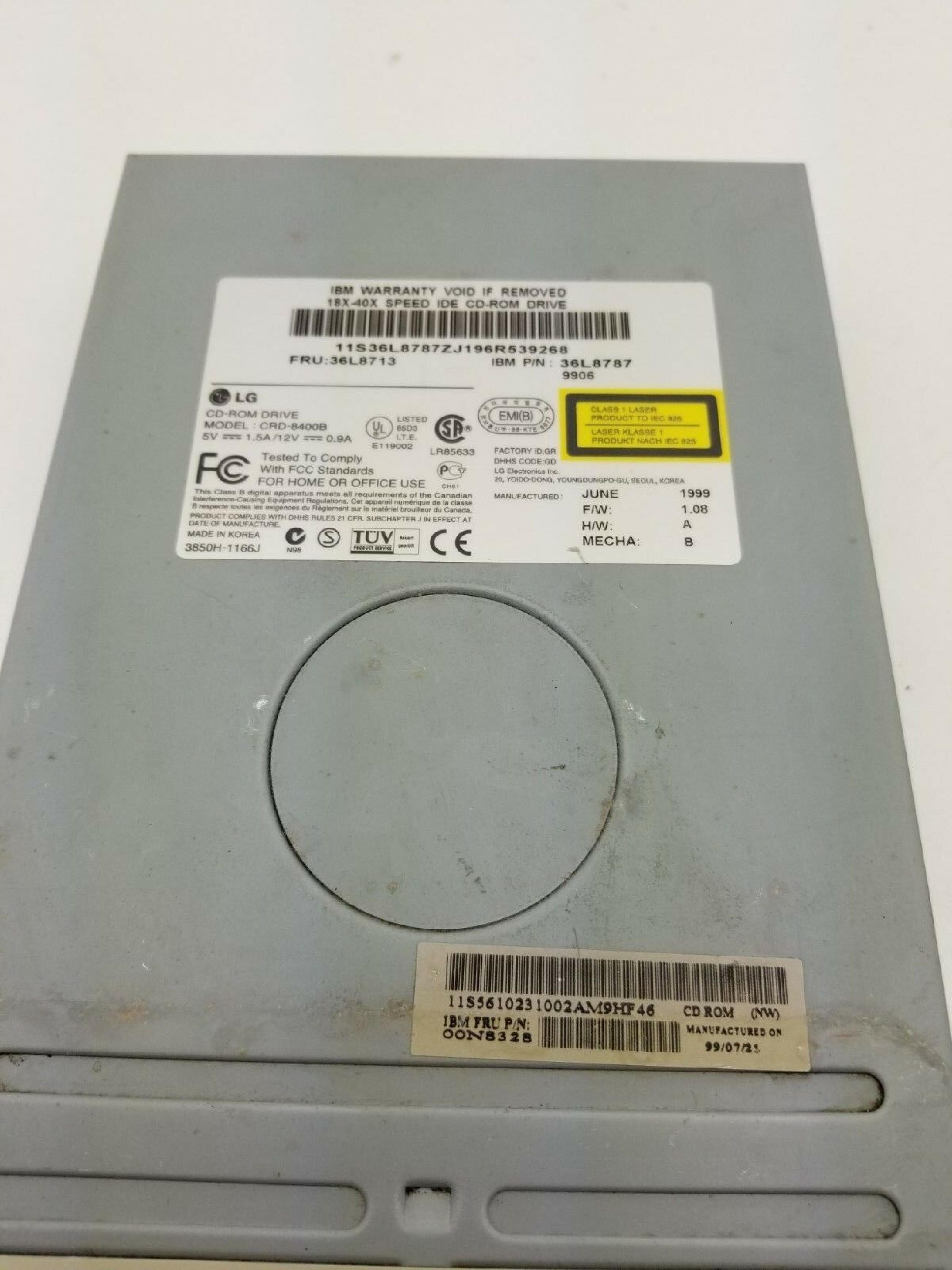 LG CRD-8400B CD-ROM DRIVE