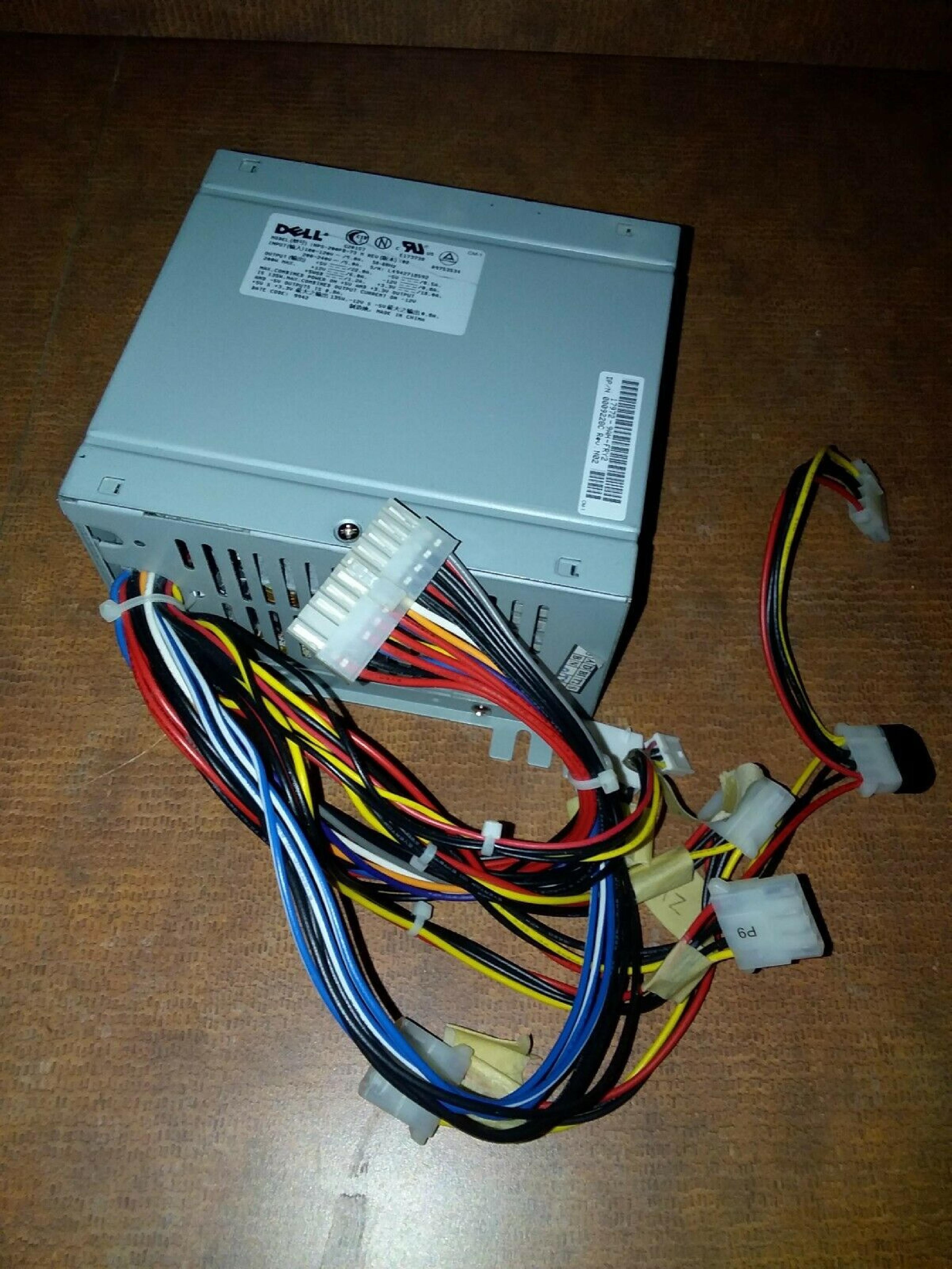 DELL / DELTA ELECTRONICS INC 0009228C 200W POWER SUPPLY FOR GX1 OPTIPLEX